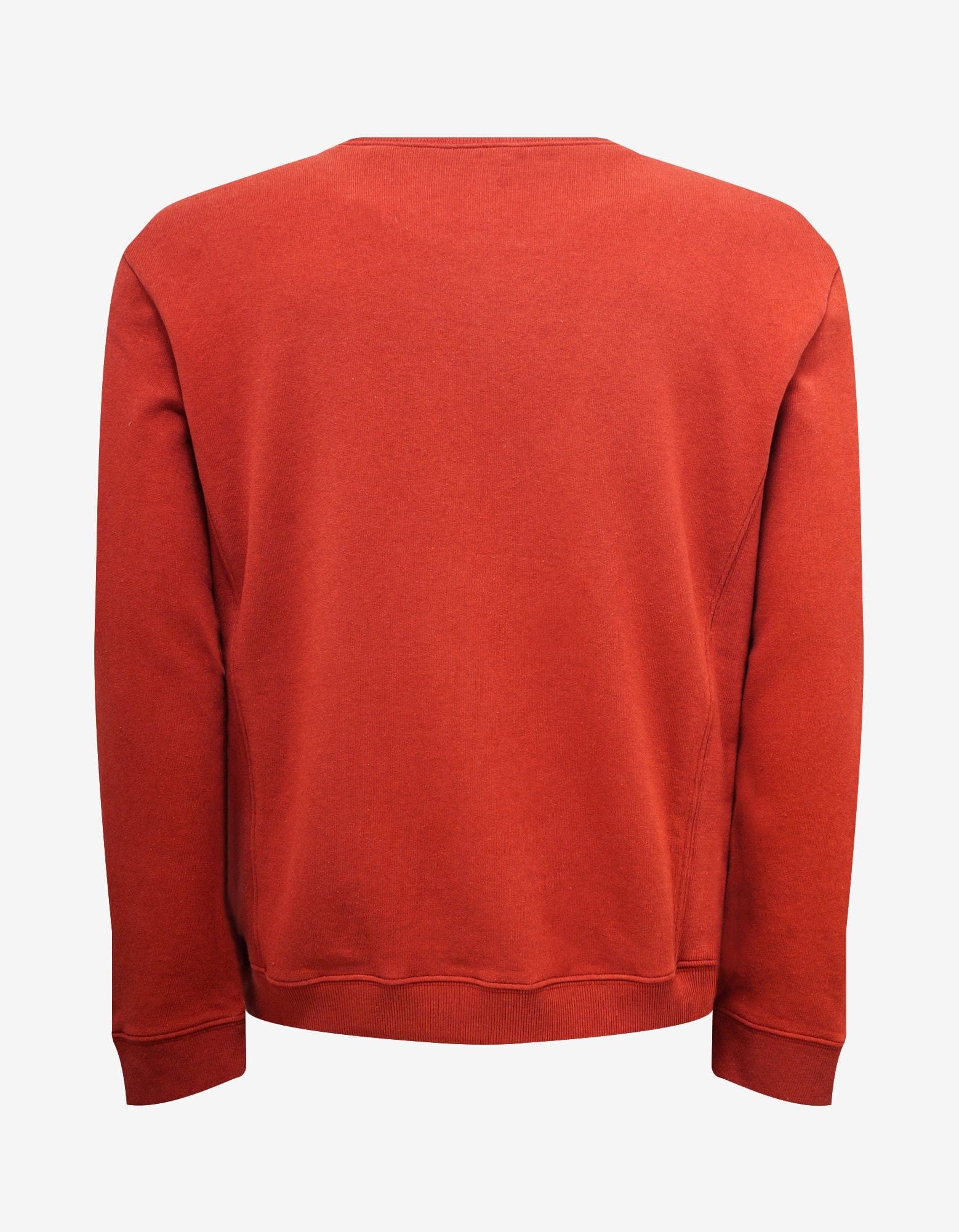 Saint Laurent Paris Saint Laurent Red "24 Saint Laurent" Sweatshirt Size US XL / EU 56 / 4 - 2 Thumbnail