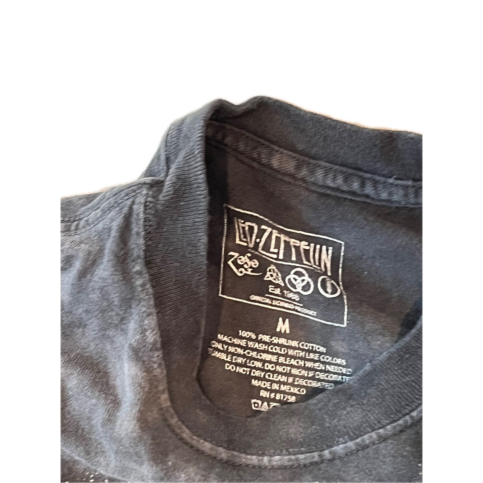 Led Zeppelin Led Zeppelin Black T-Shirt Mens M Size US M / EU 48-50 / 2 - 3 Thumbnail