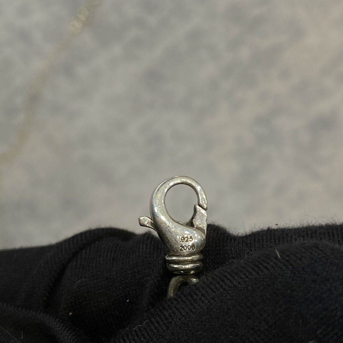 Chrome Hearts Chrome Hearts Roll Chain 2 Clip Lobster Clasps