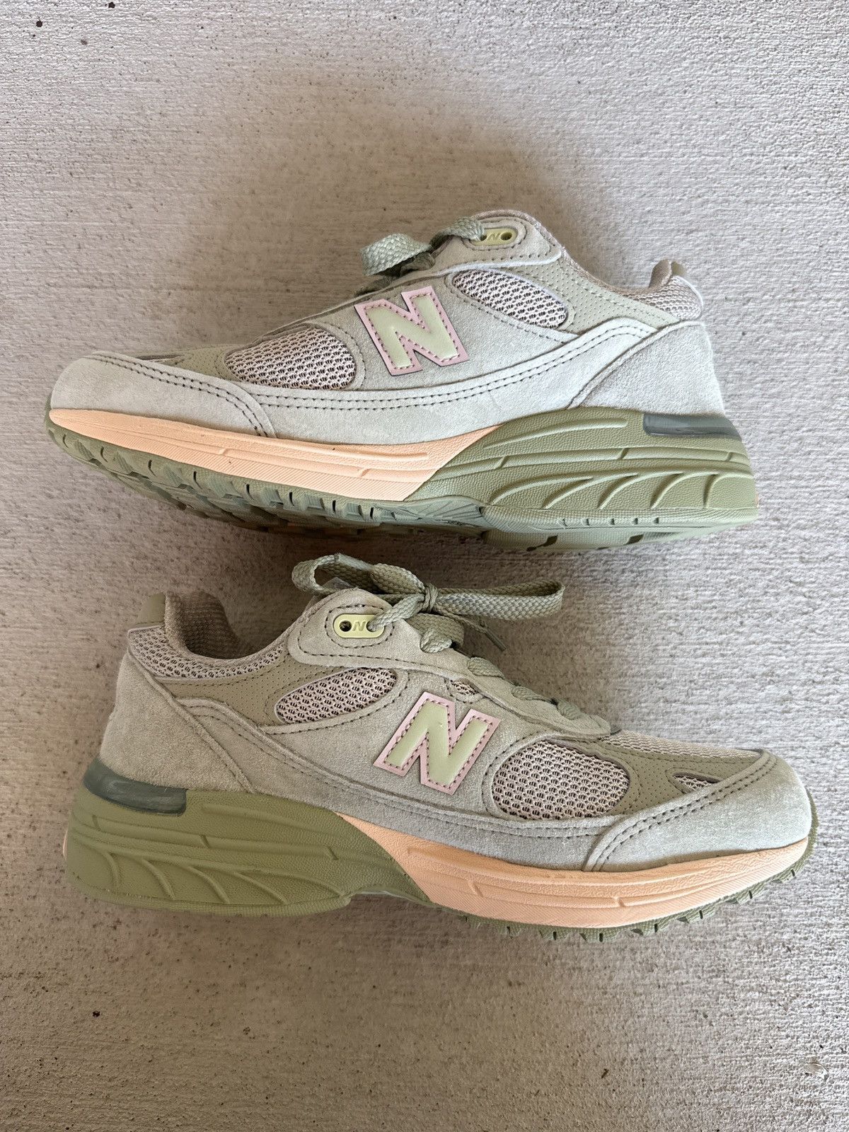 Joe Freshgoods × New Balance New Balance x JFG 993 Performance Arts in Sage size US W7 Size US 7 / IT 37 - 2 Thumbnail