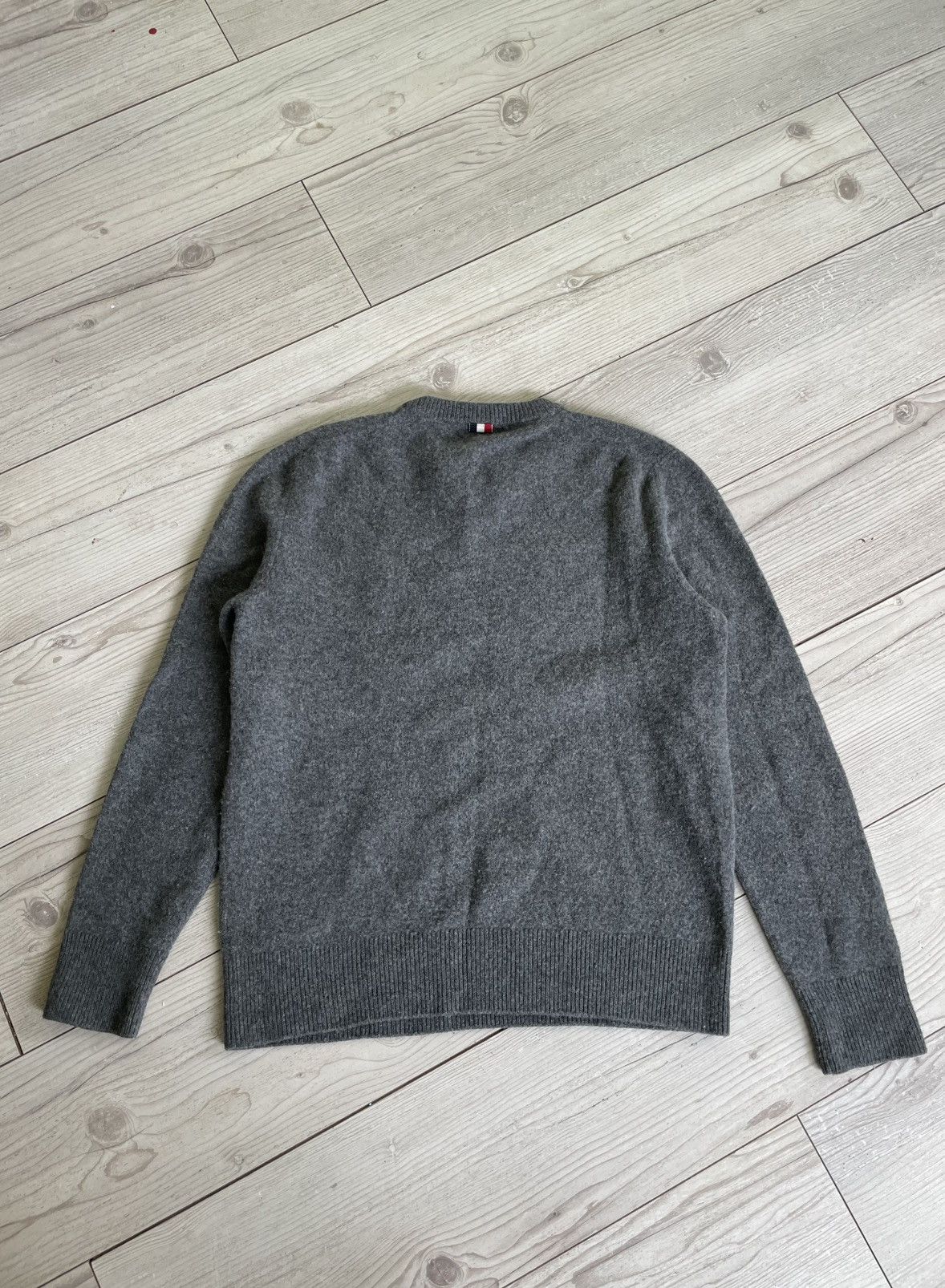 Moncler Moncler Big Logo Wool sweatshirt Size US M / EU 48-50 / 2 - 12 Thumbnail