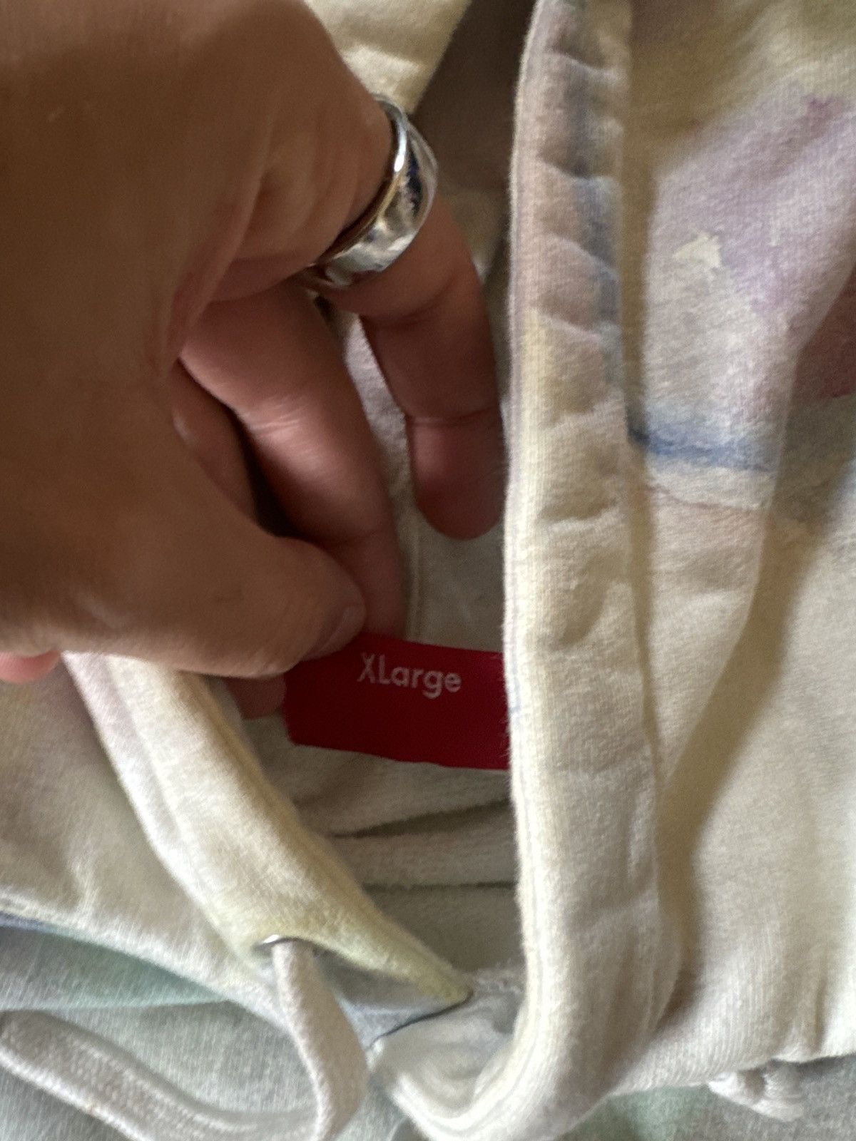 Supreme × Vintage Vintage Supreme Landscape Tie Dye Hoodie 2018 Size US XL / EU 56 / 4 - 3 Thumbnail