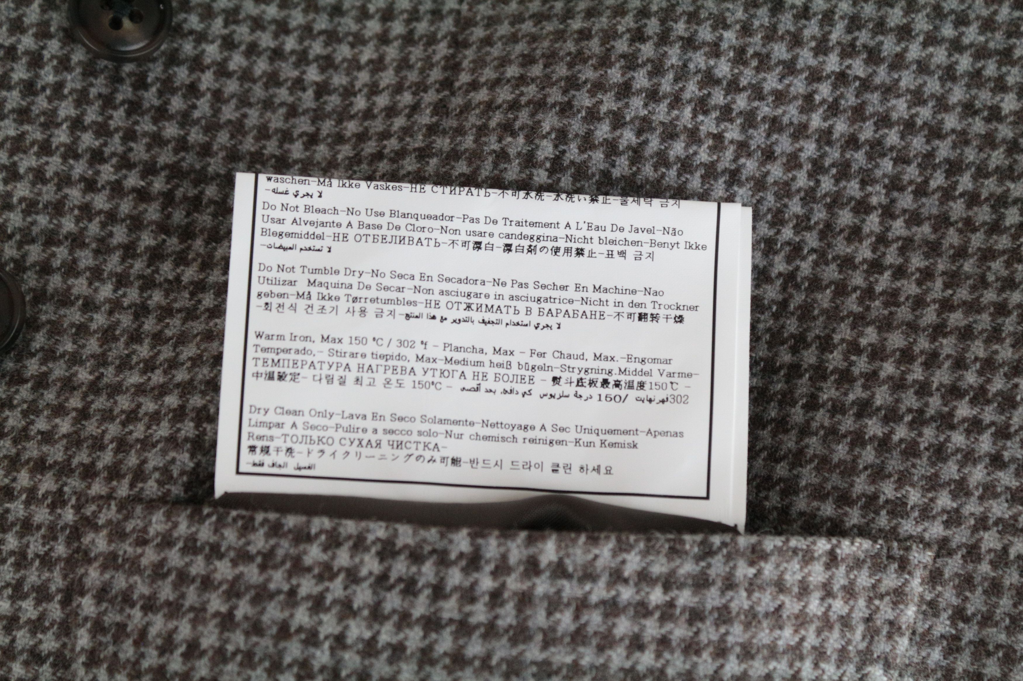 Suitsupply HAVANA UK328R Grey Wool Cashmere Suit 67233 Size 38R - 15 Thumbnail