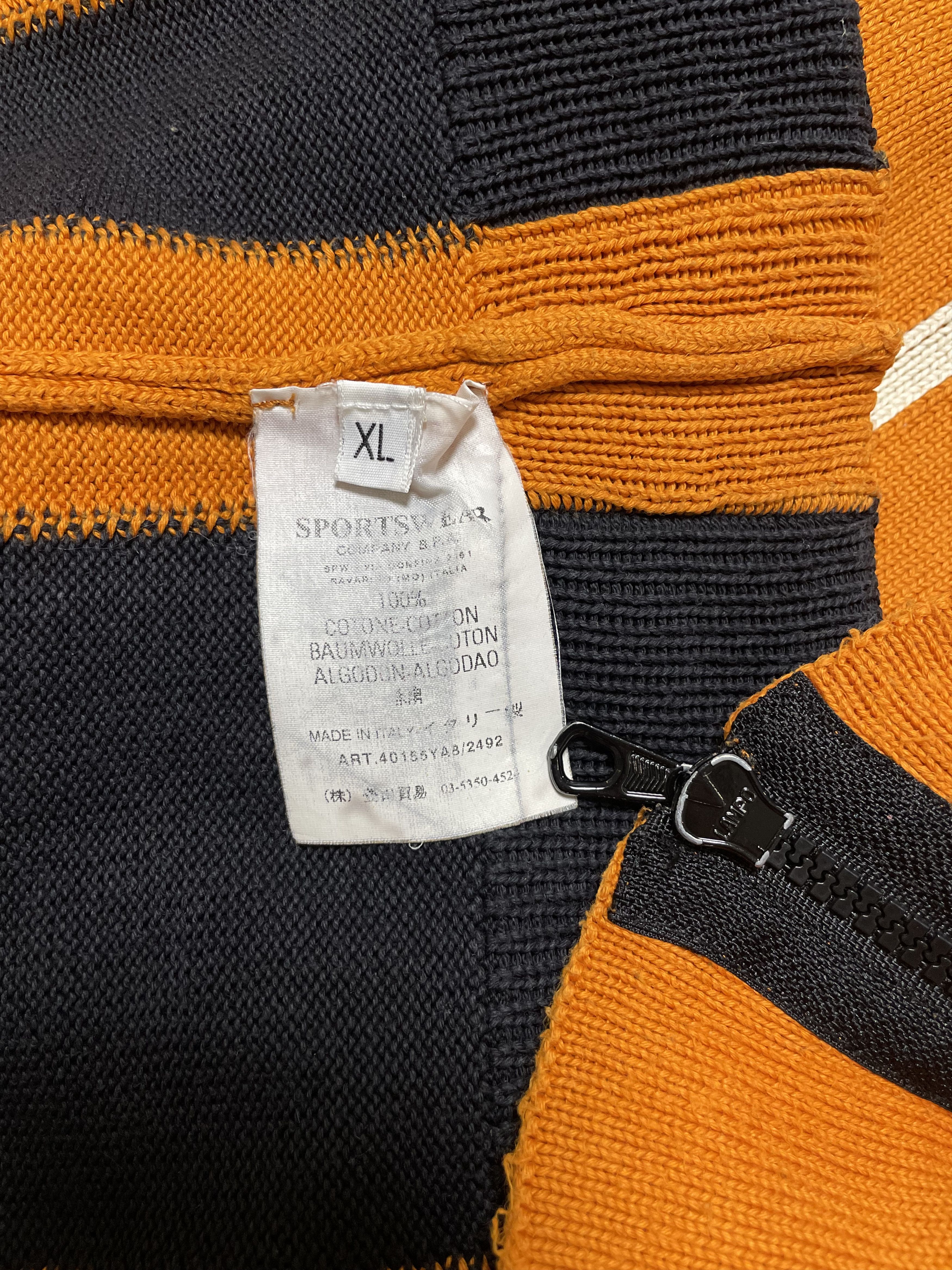 Stone Island STONE ISLAND Vintage Sweater Knit Half Zip Pullover 90s RARE Size US L / EU 52-54 / 3 - 11 Thumbnail