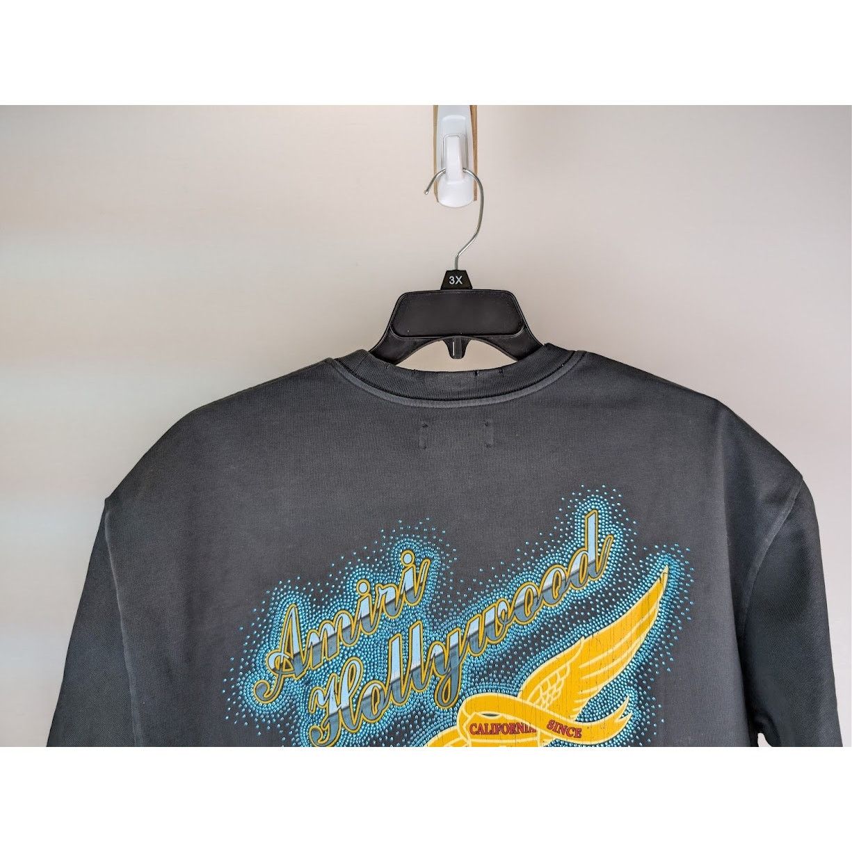 Amiri o1rshd1 Short Sleeve T-Shirt in Black Size US M / EU 48-50 / 2 - 11 Thumbnail