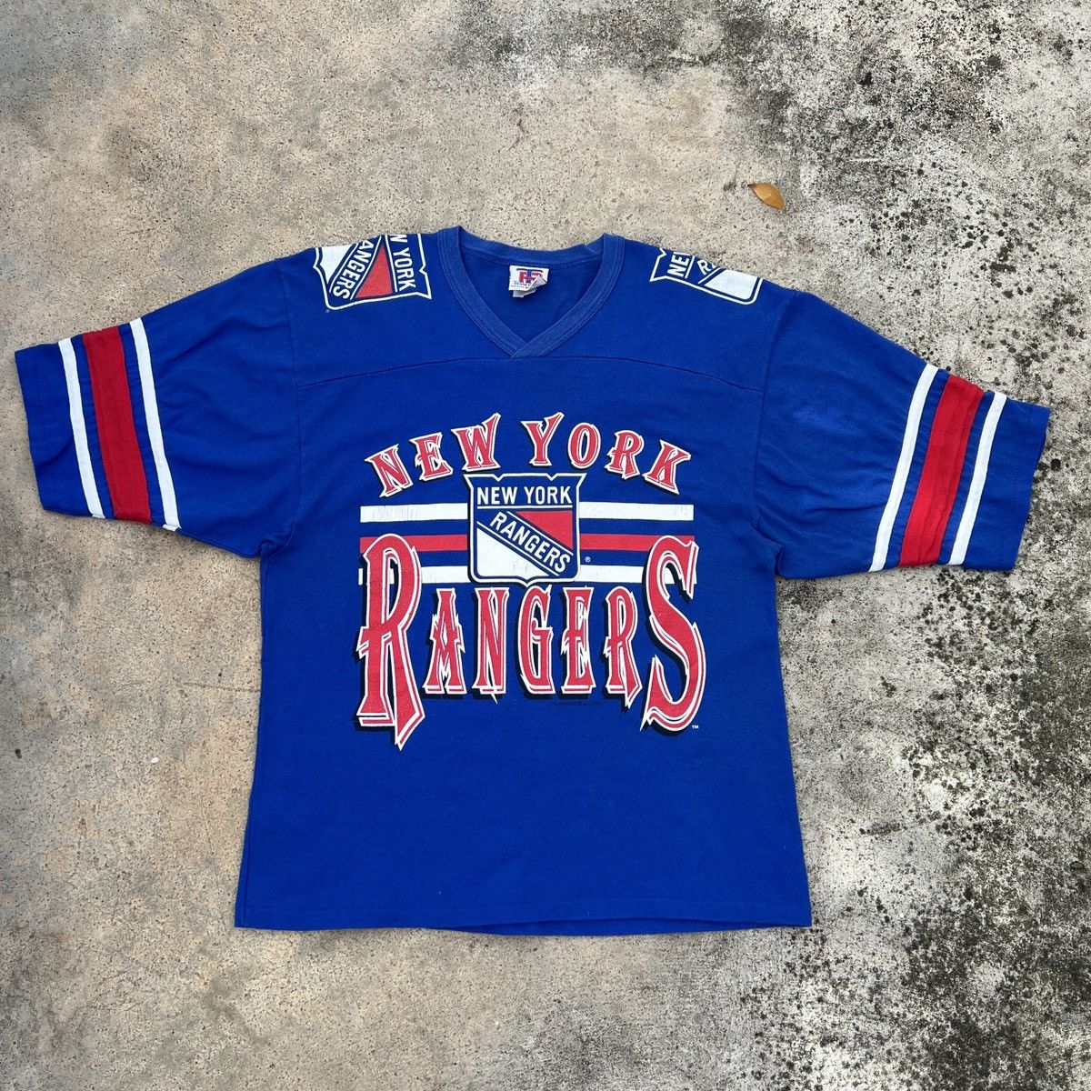 NHL Vintage 90s 1993 NHL New York Rangers Tee Size US M / EU 48-50 / 2 - 2 Thumbnail