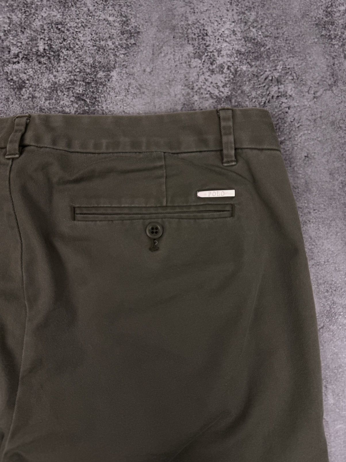Polo Ralph Lauren Polo Ralph Lauren Women Cotton Chino Pants Khaki Size M(12) Size 34" / US 12 / IT 48 - 3 Thumbnail