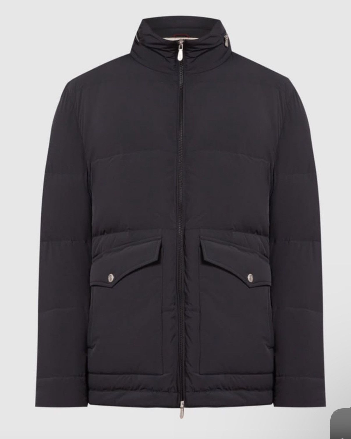 Brunello Cucinelli brand new Brunello Cucinelli Black Down Jacket Size US L / EU 52-54 / 3 - 11 Thumbnail