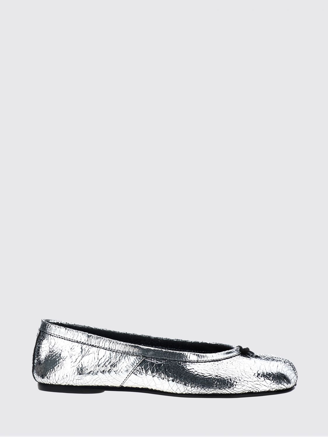 Maison Margiela Maison Margiela Ballet Flat Woman Silver Size US 5.5 / IT 35.5 - 1 Thumbnail