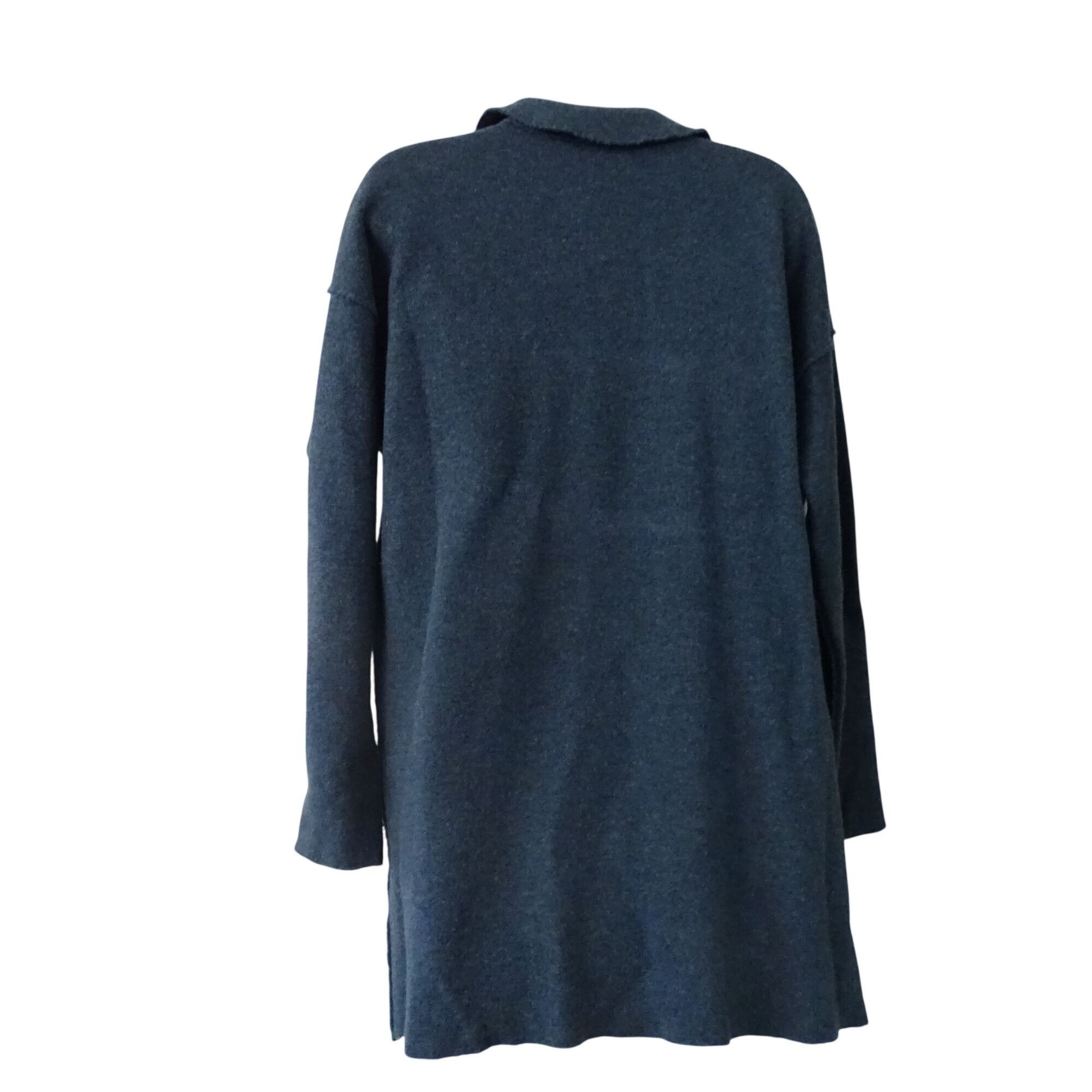 Eileen Fisher Eileen Fisher Women Blue Wool Cardigan Jacket Size M Size M / US 6-8 / IT 42-44 - 5 Thumbnail