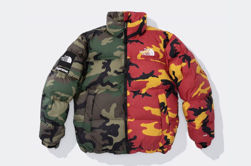 Supreme Supreme/ The North Face Split Nuptse Jacket | Grailed