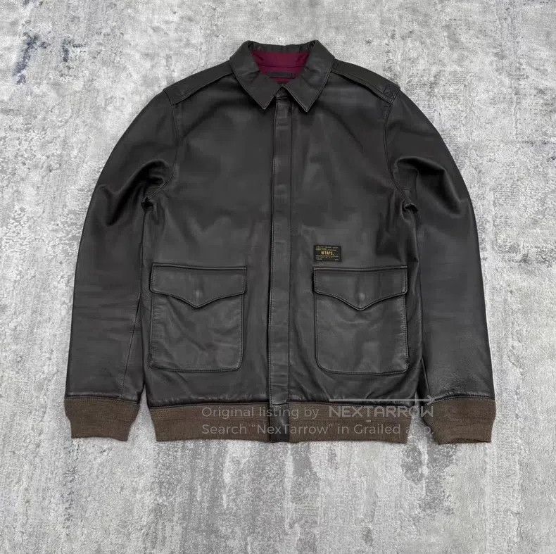 Wtaps Wtaps Sheepskin Leather Jacket Size US M / EU 48-50 / 2 - 1 Thumbnail