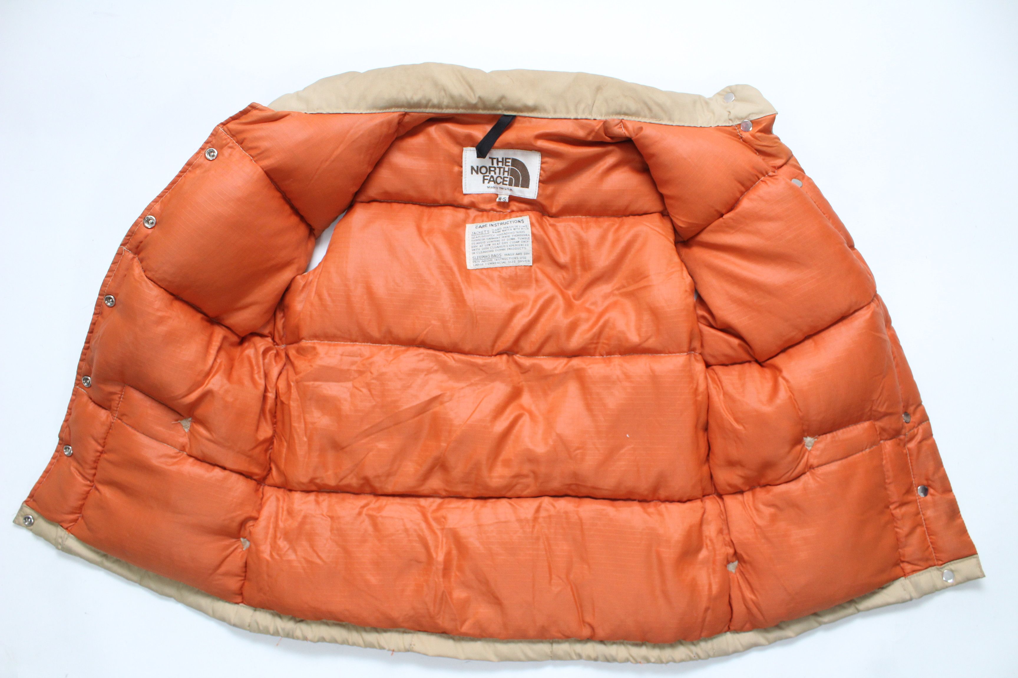 The North Face 70s 80s The North Face Brown Label Puffer Vest Tan Size S / US 4 / IT 40 - 9 Thumbnail