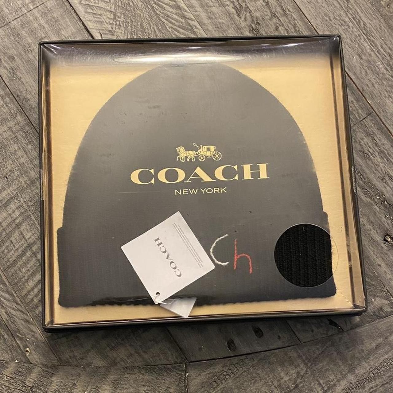 Coach Coach Women's Embroidered Beanie Black Size ONE SIZE - 2 Thumbnail