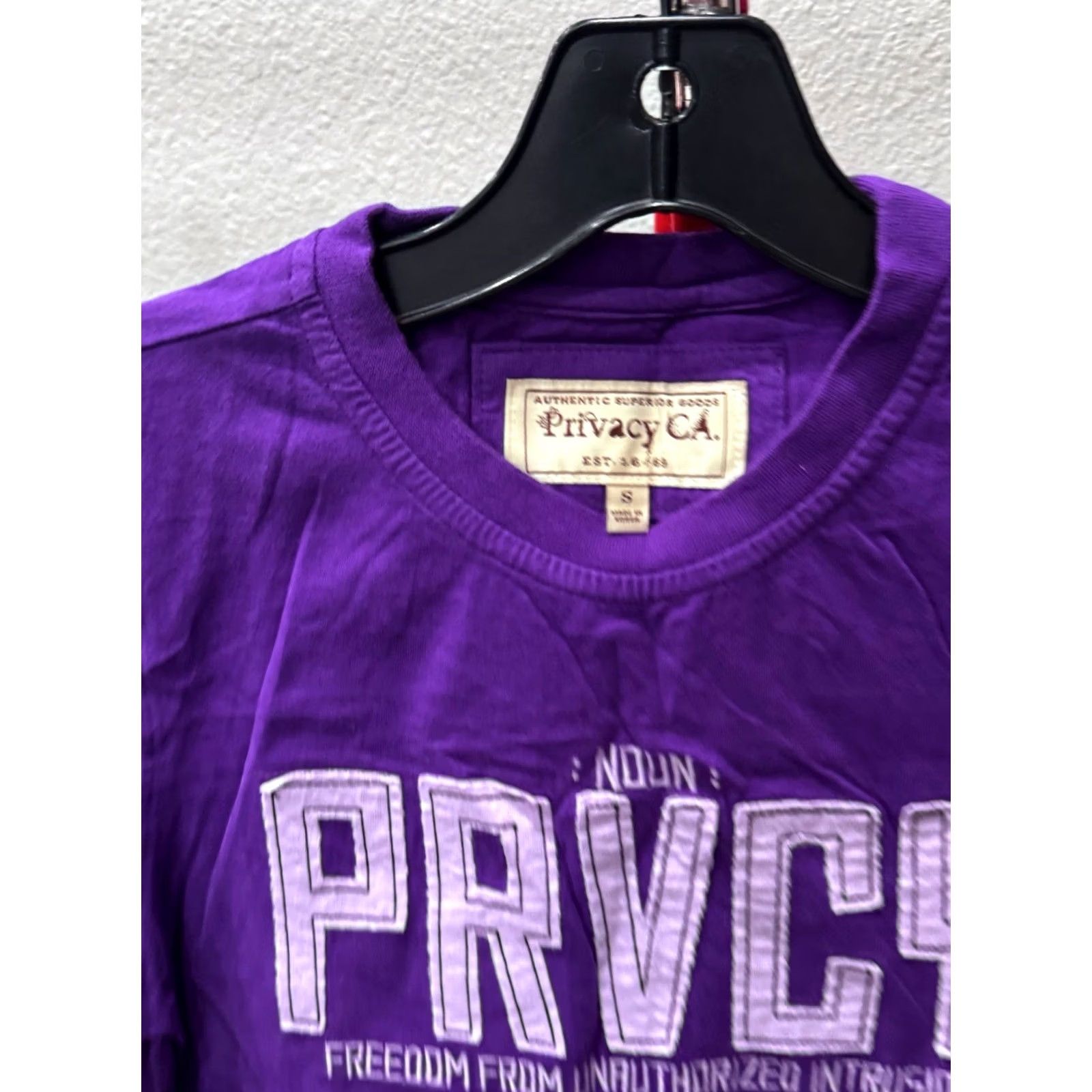 Vintage Privacy California Shirt S Womens Size US S / EU 44-46 / 1 - 4 Thumbnail