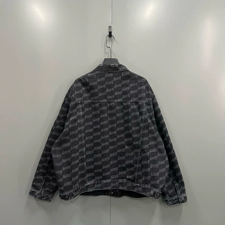 Balenciaga Balenciaga Bullet Screen Double B-Lock Denim Size US L / EU 52-54 / 3 - 3 Thumbnail