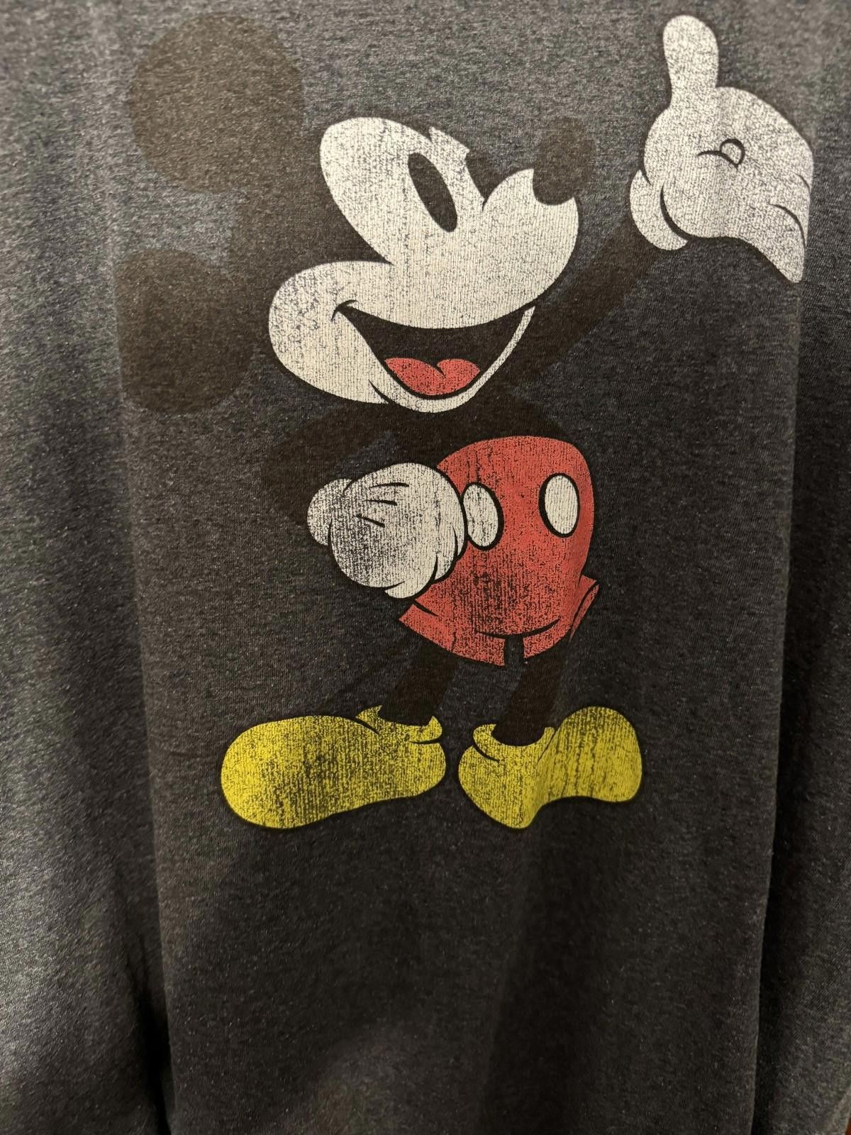 Disney Mickey Mouse Disney T Shirt Gray Men's Size XL Size US XL / EU 56 / 4 - 4 Thumbnail