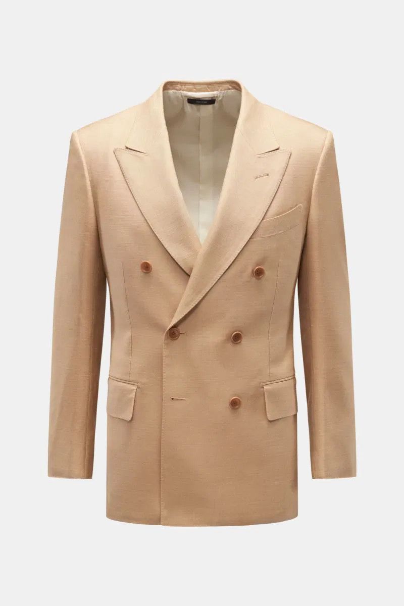 Tom Ford o1loc1c0824 1P7584SZ Atticus Jacket in Light Brown Size US S / EU 44-46 / 1 - 1 Thumbnail