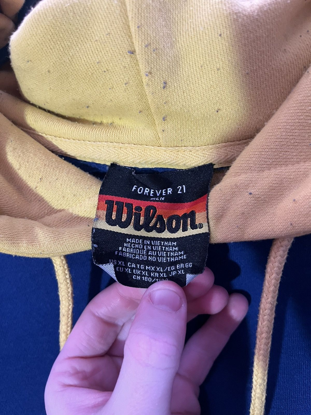 Vintage Vintage Wilson X forever 21 hoodie Size US XL / EU 56 / 4 - 4 Thumbnail