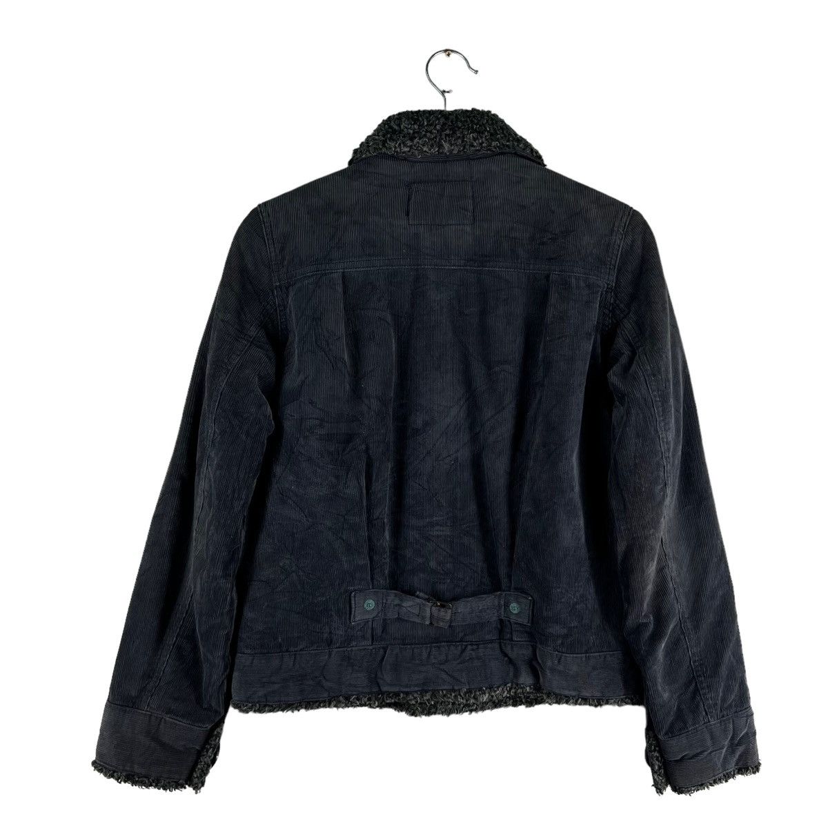Japanese Brand 🔥VINTAGE TRUCKER DENIM JACKET LEVI’S MINK FUR LINING Size M / US 6-8 / IT 42-44 - 6 Thumbnail