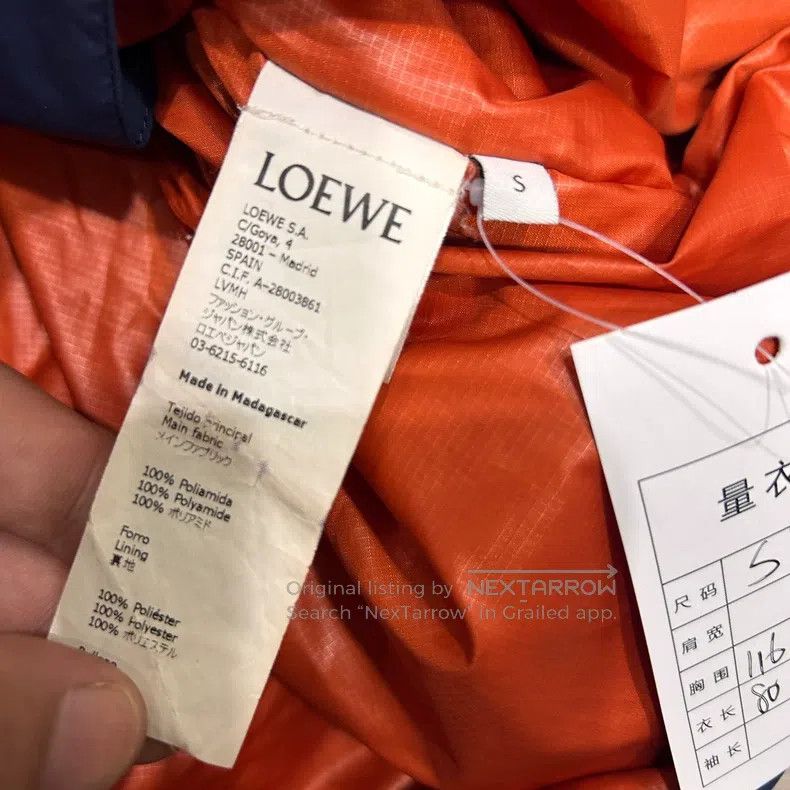 Loewe Loewe Long Down Jacket Size US S / EU 44-46 / 1 - 4 Thumbnail