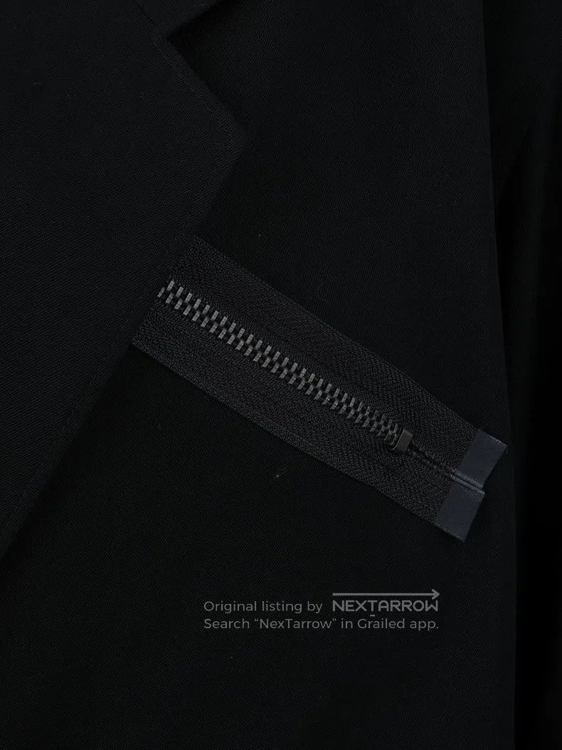 Yohji Yamamoto Yohji Yamamoto Mainline black wool coat Size US M / EU 48-50 / 2 - 5 Thumbnail