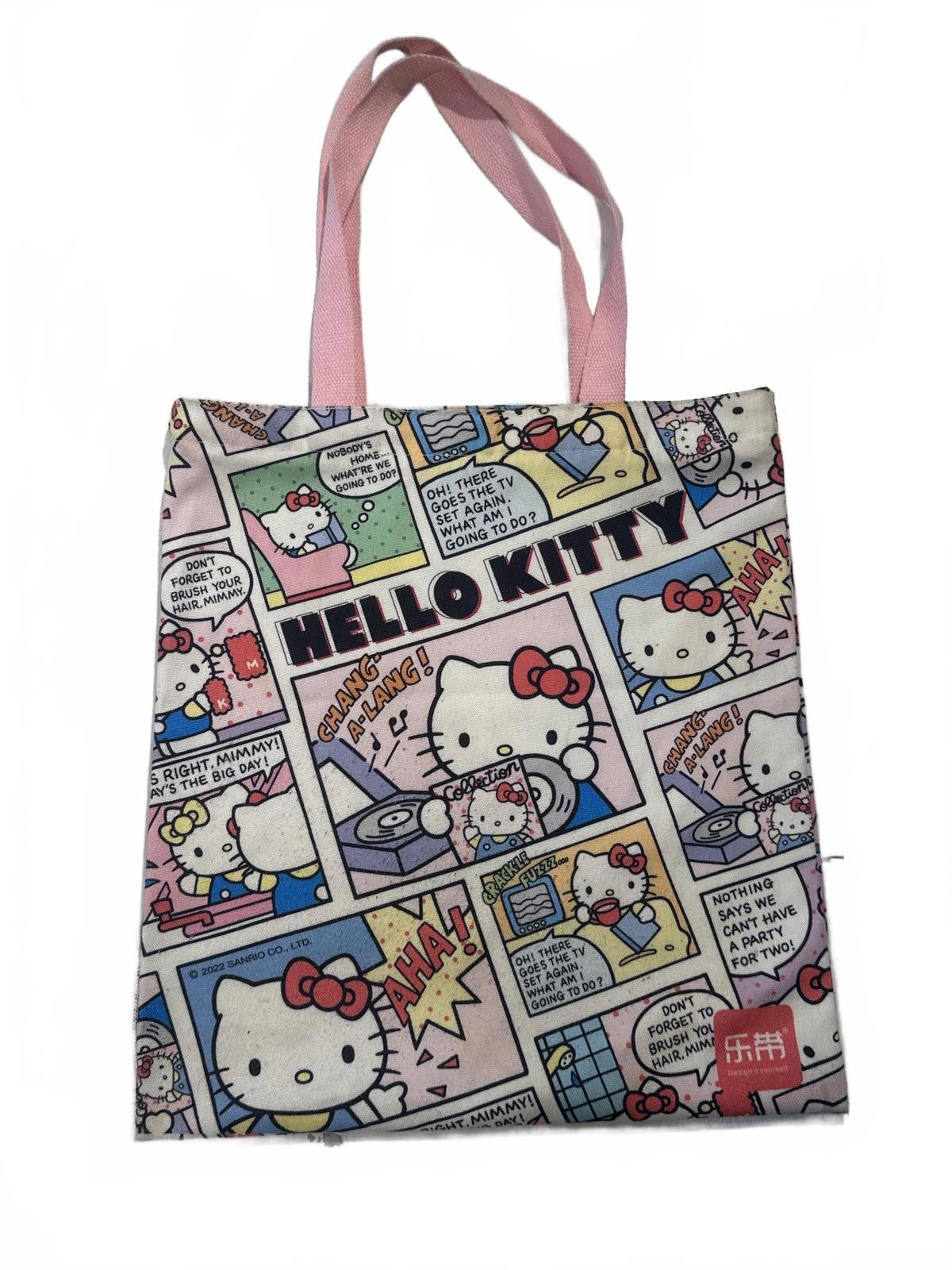 Other Hello Kitty Comic Book All Over Print Reusable Shopping Bag Size ONE SIZE - 1 Thumbnail