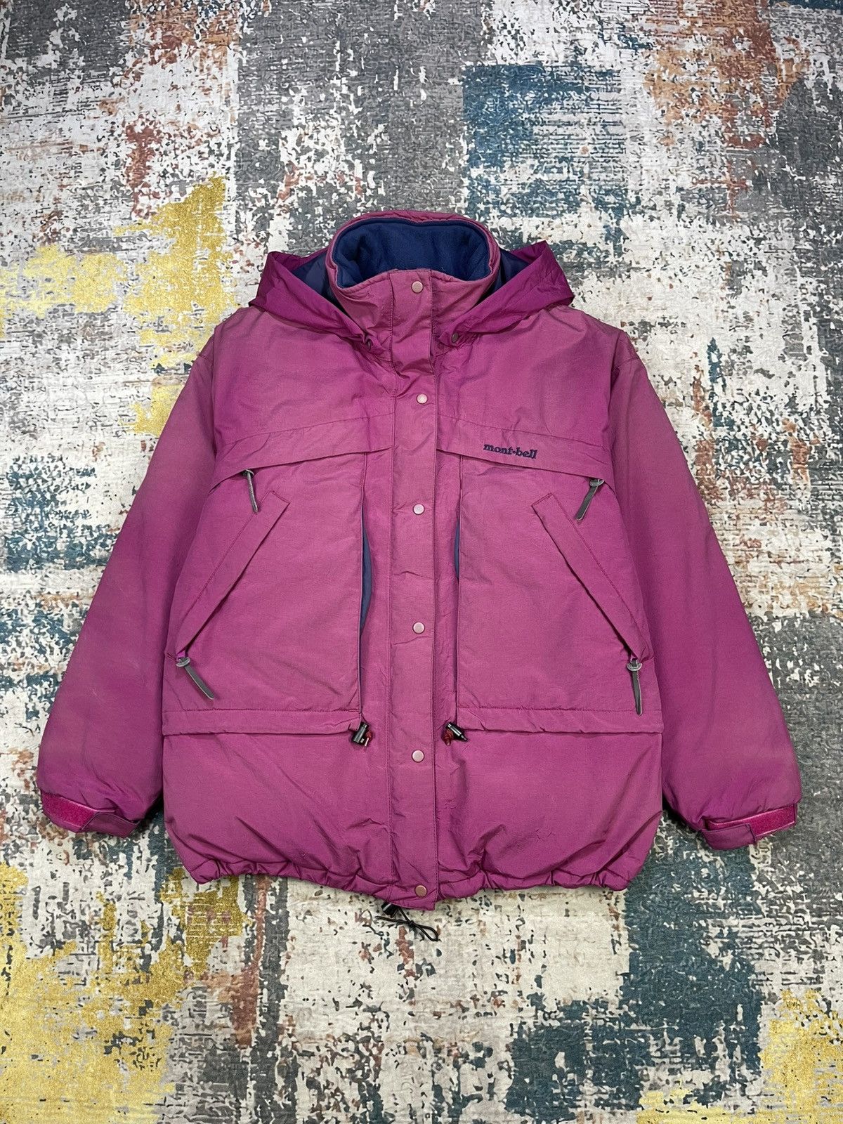 Montbell Vtg 90s Montbell Puffer Mountain Jacket Size US S / EU 44-46 / 1 - 1 Thumbnail