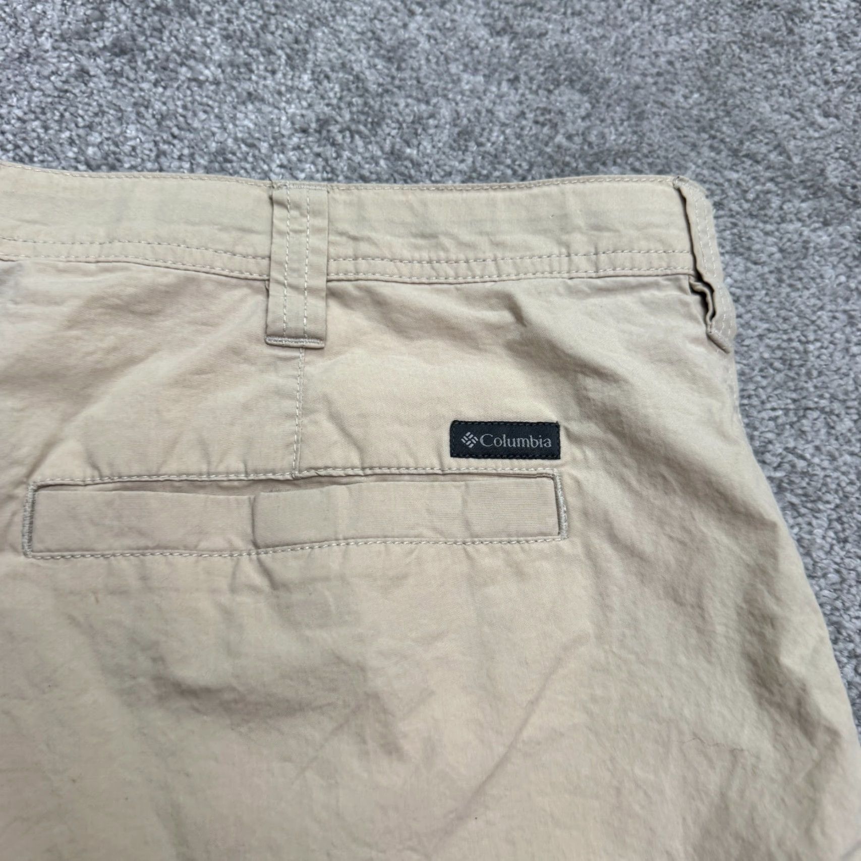 Vintage VINTAGE Columbia Bermuda Shorts Womens Plus 42 Waist 7.5 Inseam Casual Cotton Blend Brown Summer Classic Size 28" / US 6 / IT 42 - 3 Thumbnail