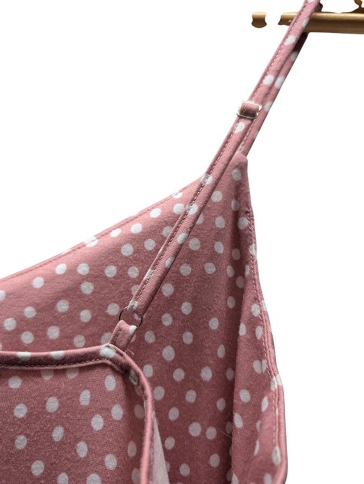 Other Yathon Women’s Pink Polka Dot Midi Dress Spaghetti Pockets S Size S / US 4 / IT 40 - 5 Thumbnail