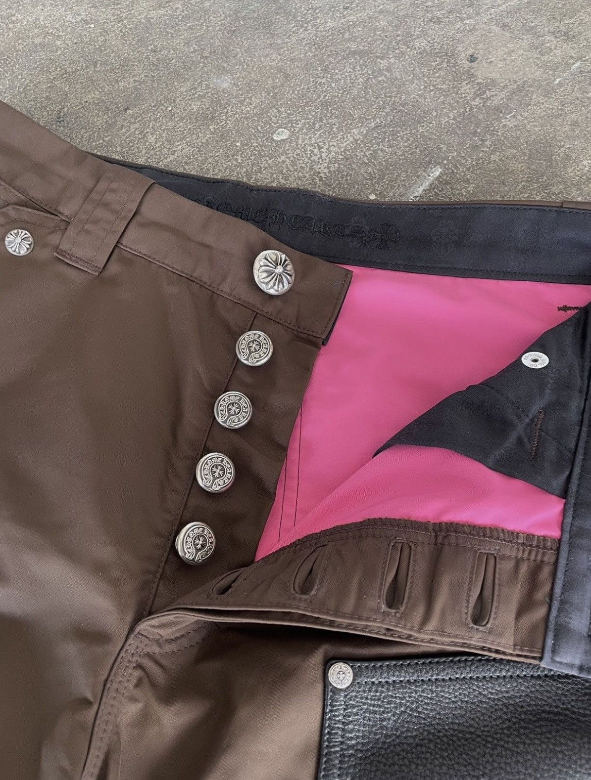 Chrome Hearts Chrome Hearts Double Knee Lucky Pink Patch Carpenter Shorts Size US 30 / EU 46 - 6 Thumbnail