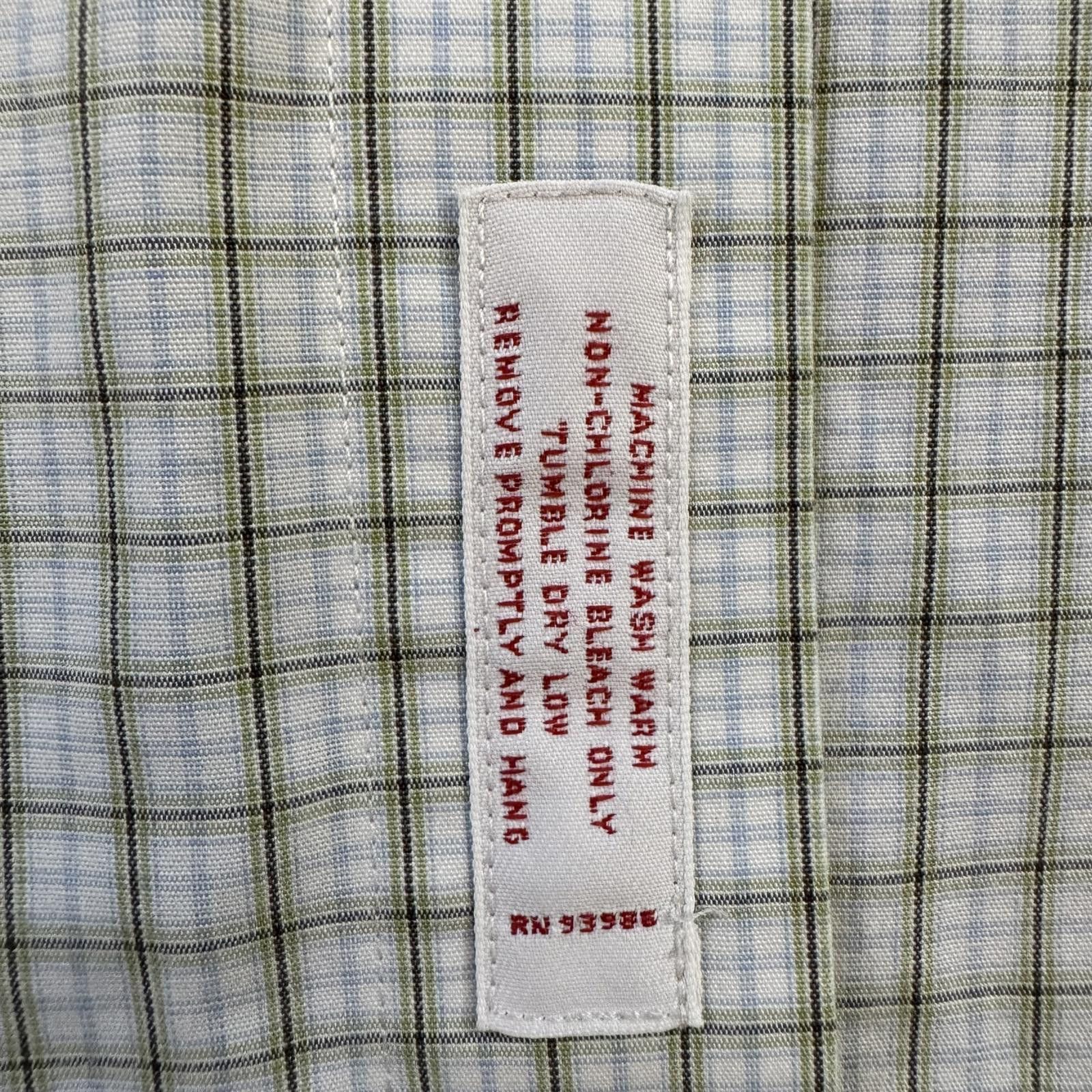 Brooks Brothers Brooks Brothers 1818 Dress Shirt Men's Small Long Sleeve Size 36R - 7 Thumbnail