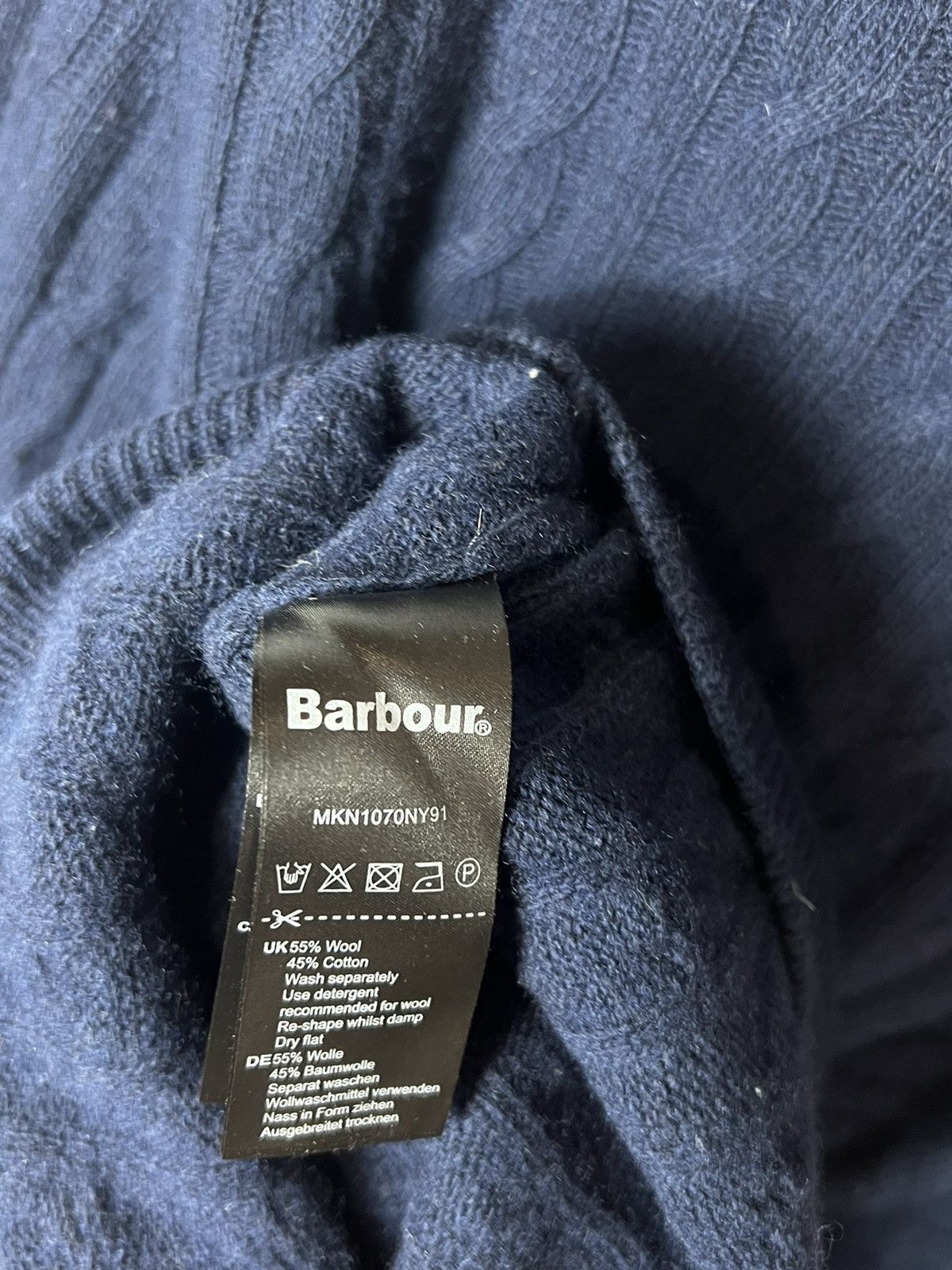 Barbour Barbour wool sweater knitted Size US M / EU 48-50 / 2 - 7 Thumbnail