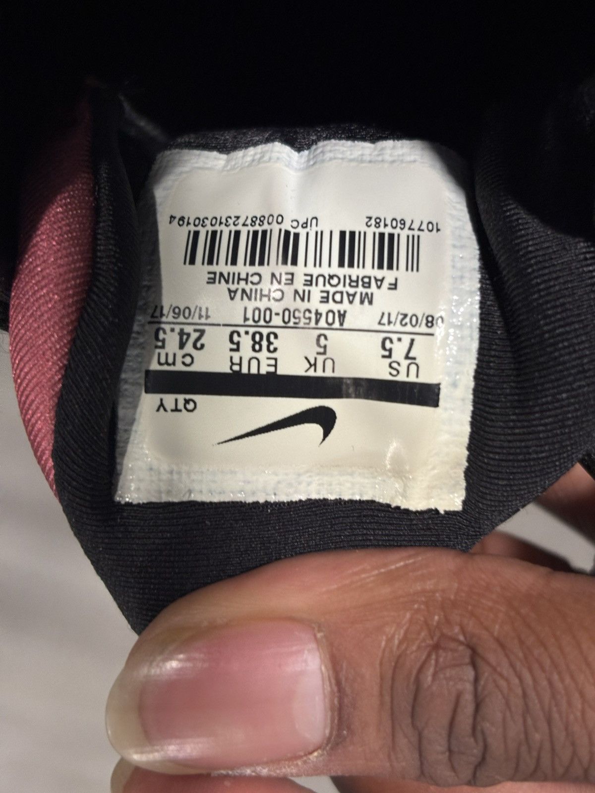 Nike Womens Vapormax plus Size US 7.5 / IT 37.5 - 6 Thumbnail