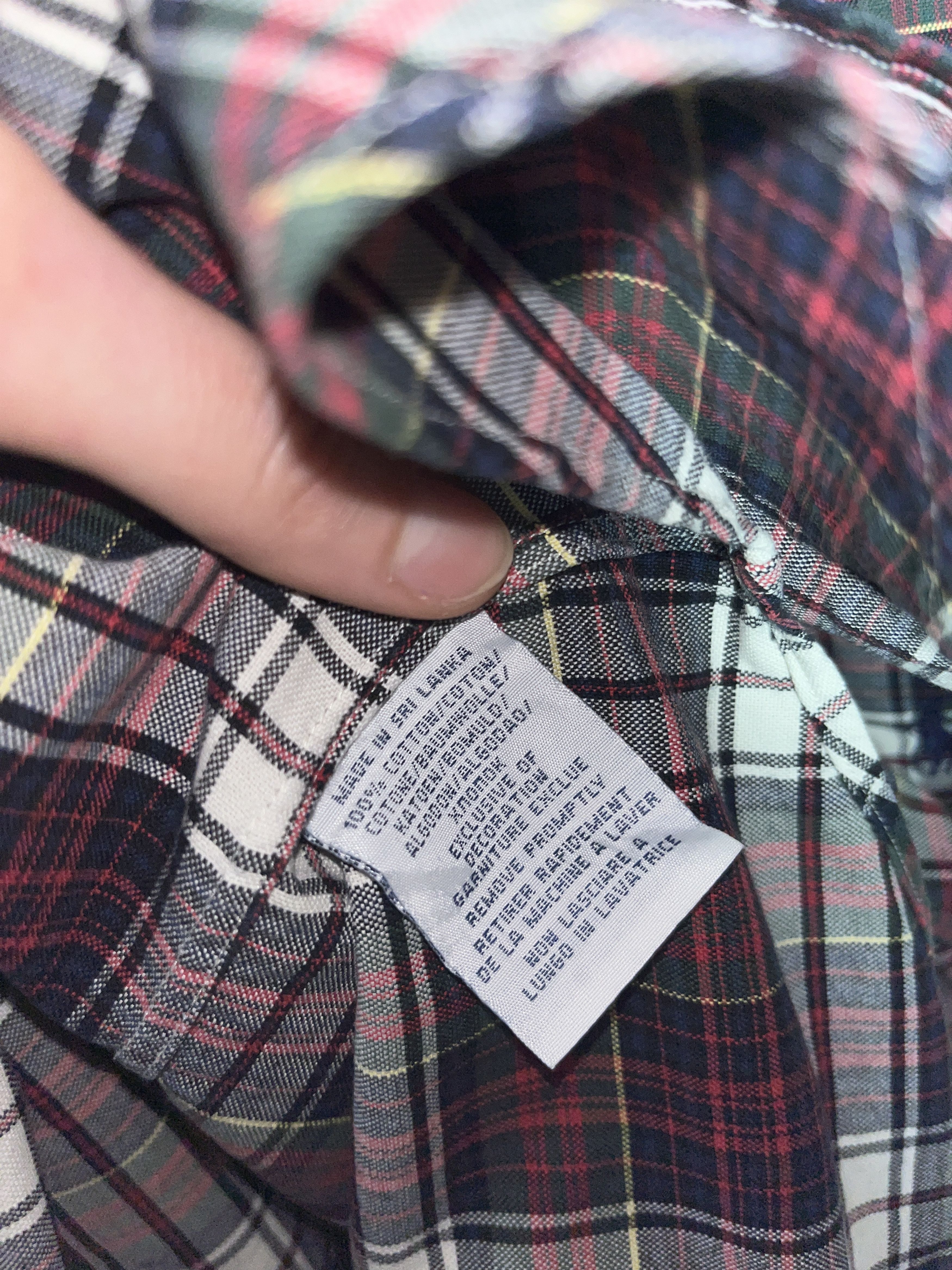 Polo Ralph Lauren Xxxtentacion Polo Ralph Lauren flannel Red Shirt Button UP Size US L / EU 52-54 / 3 - 18 Thumbnail