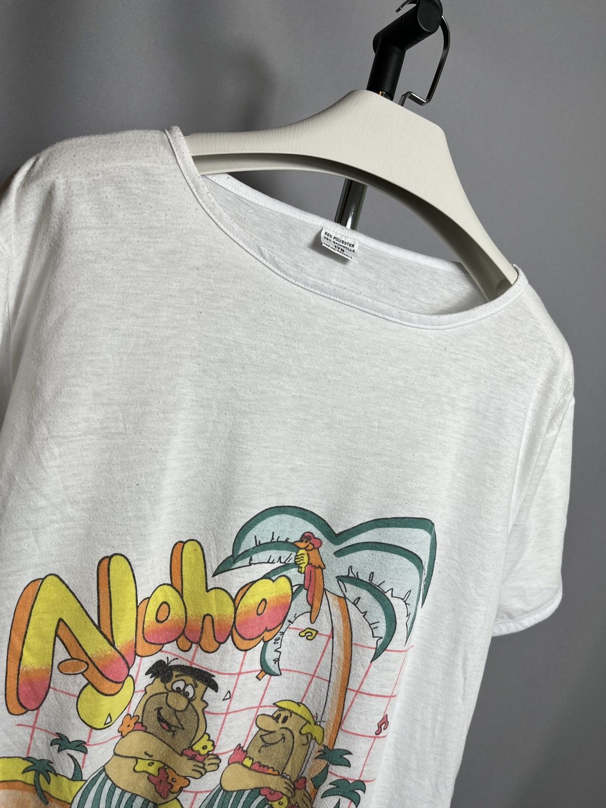 Other flintstones 1986 noha rare t-shirt unisex white vintage Size US XL / EU 56 / 4 - 2 Thumbnail