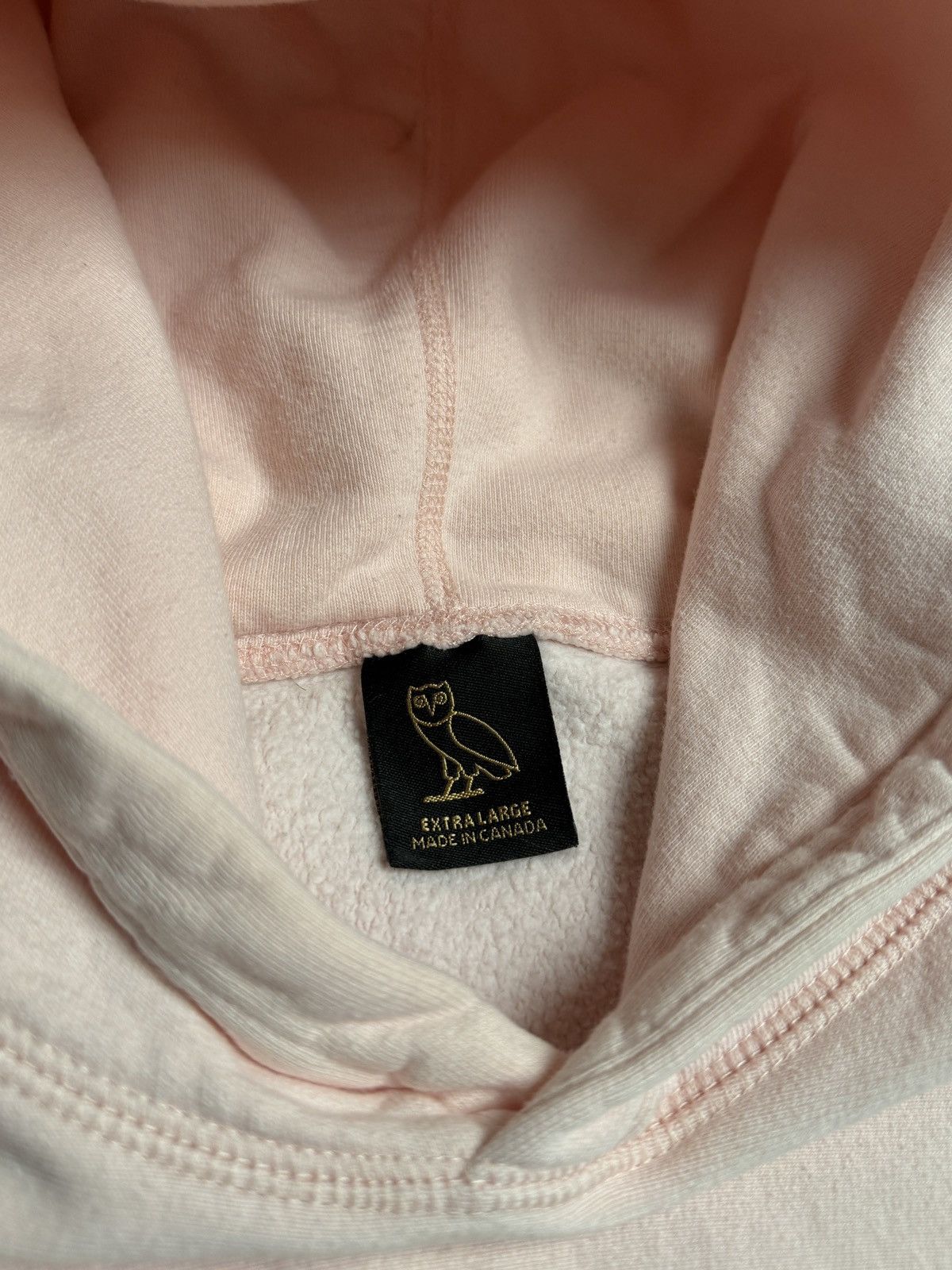 October's Very Own OVO “BLUSH” CLASSIC LOGO PULLOVER HOODIE Size US XL / EU 56 / 4 - 4 Thumbnail