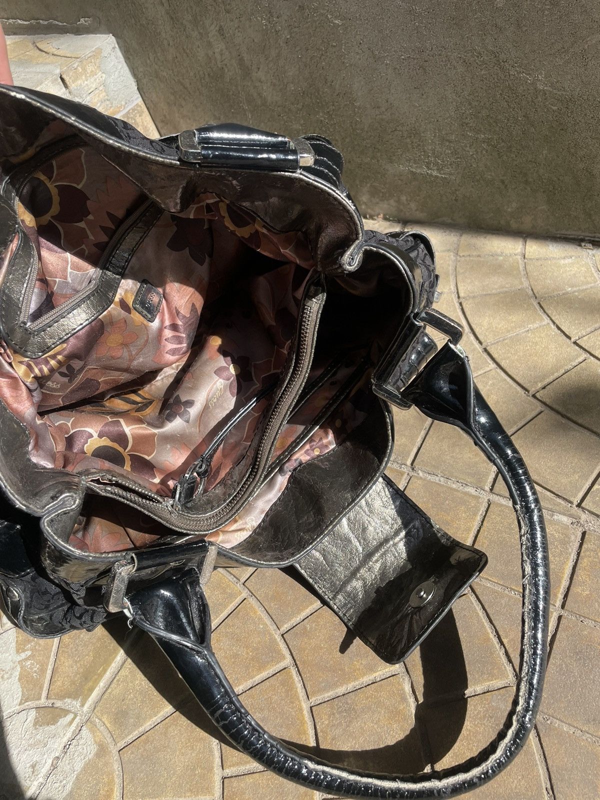 バッグ y2k opium 2way leather shoulder bag 00s y2k opium 2way leather shoulder bag 00s Vintage Black Opium