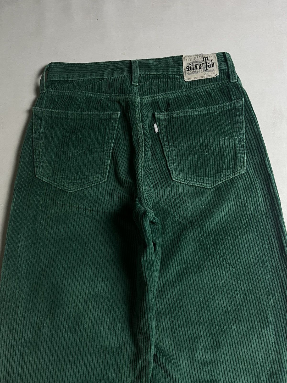 Levi's Vintage Clothing 00s Levis Silver Tab Baggy Corduray Size US 28 / EU 44 - 6 Thumbnail