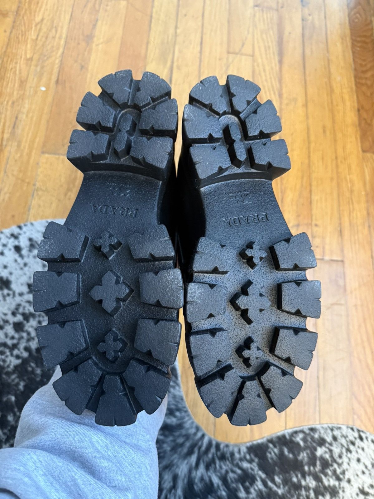 Prada Prada Monolith Platform Loafers Size US 10.5 / IT 40.5 - 5 Thumbnail
