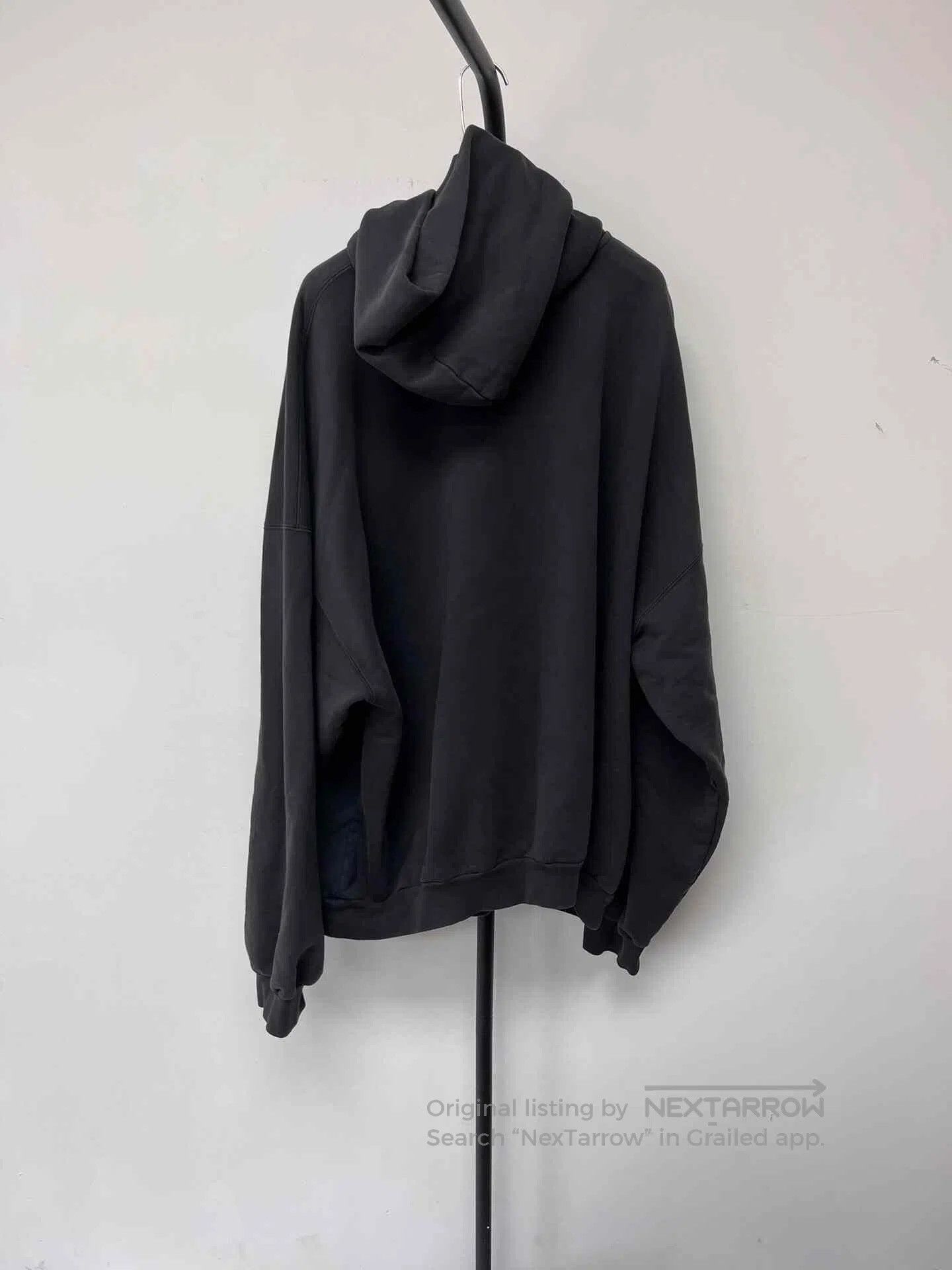 Balenciaga Balenciaga Logo Print Oversized Men's Hoodie. Size US M / EU 48-50 / 2 - 2 Thumbnail