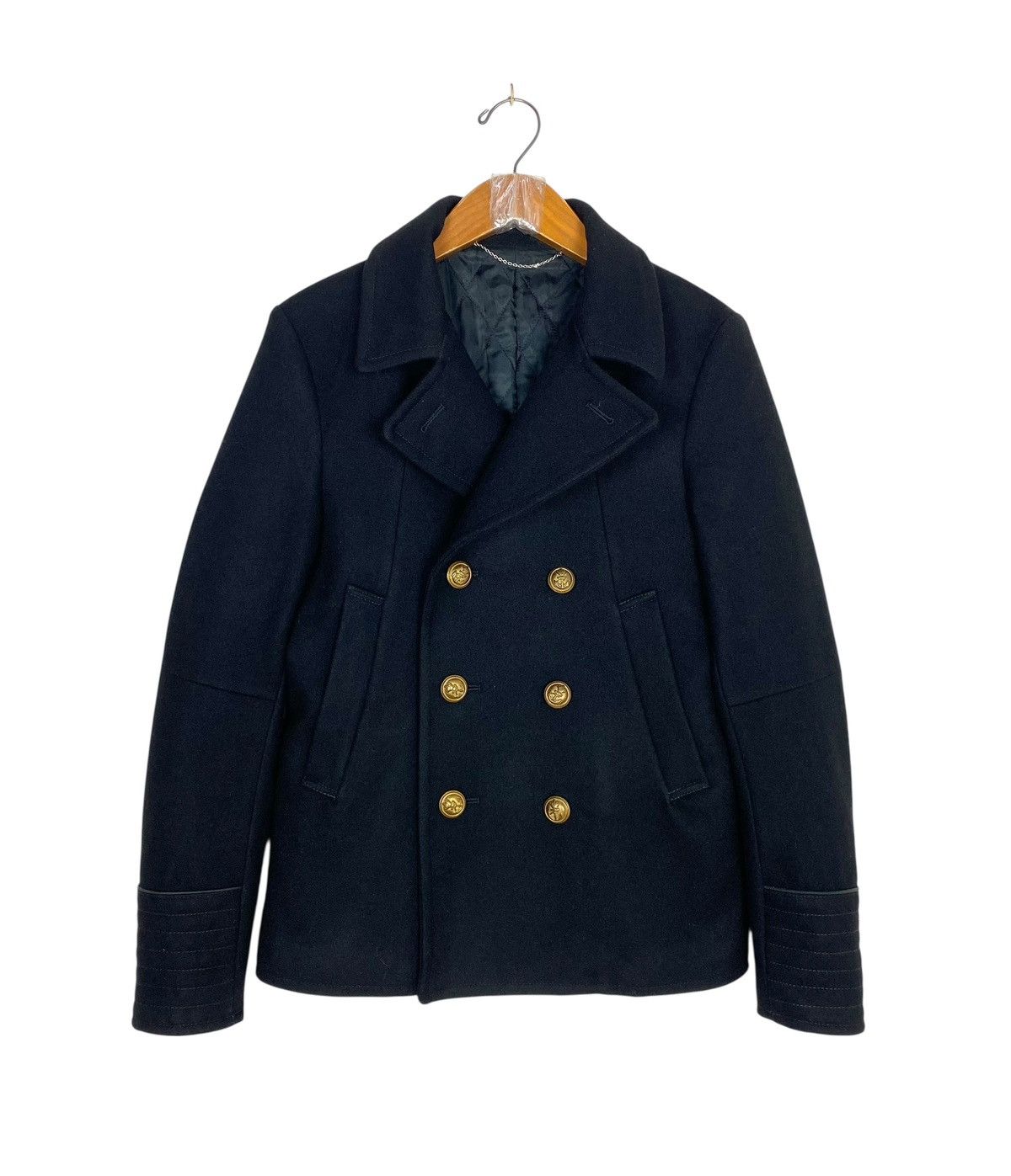5351 POUR LES HOMMES Rare‼️ 5321 Pour Les Hommes Wool Pea Coat Size US XS / EU 42 / 0 - 1 Thumbnail