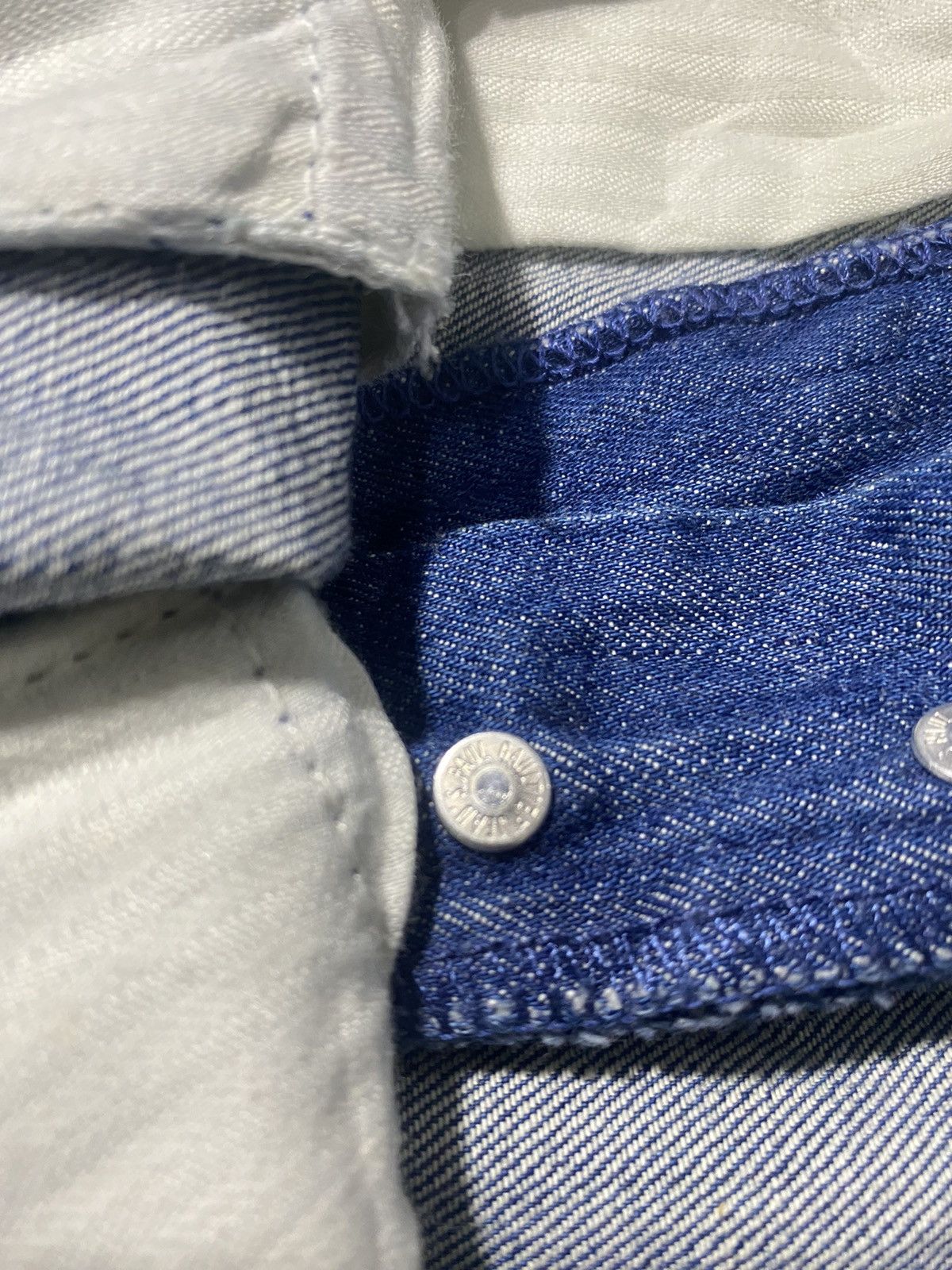 Jean Paul Gaultier Jean Paul Gaultier Selvedge Sideline Denim Pants Size US 33 - 10 Thumbnail
