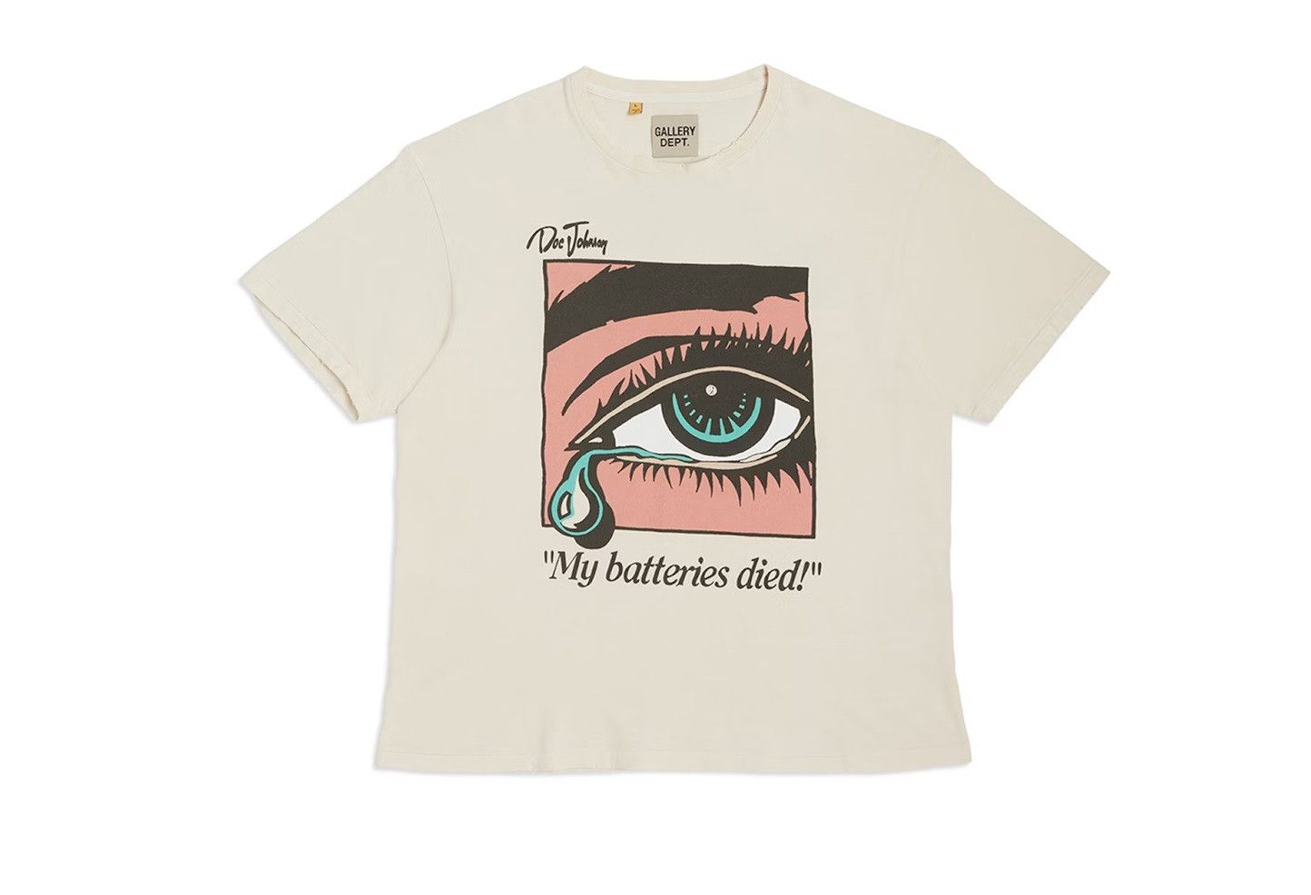 Gallery Dept. Gallery Dept Dead Batteries White Tee Size US XXL / EU 58 / 5 - 1 Preview
