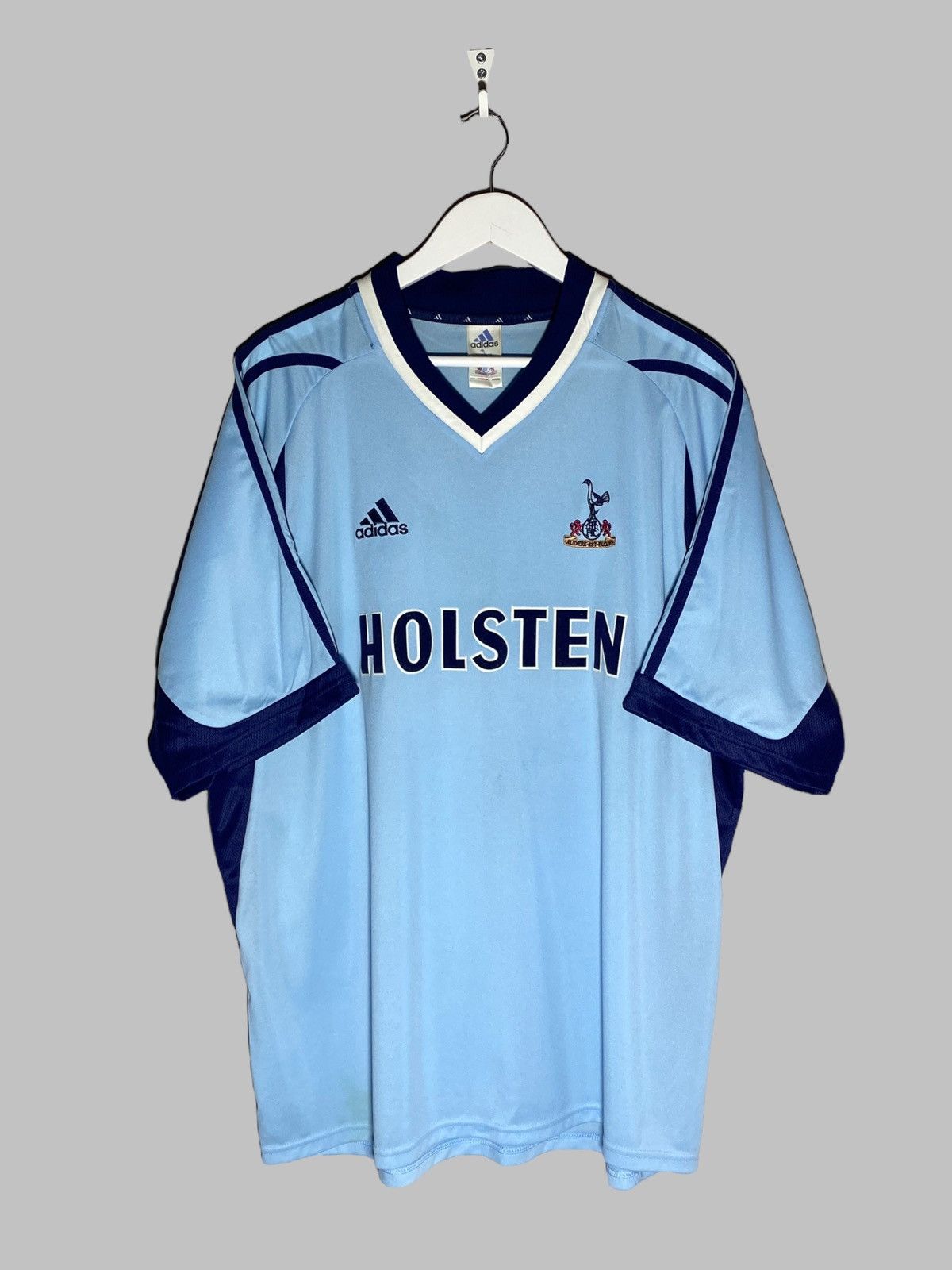 Adidas × Vintage Vintage Tottenham Hotspur 2001/02 Away Football Shirt Size US XXL / EU 58 / 5 - 1 Thumbnail