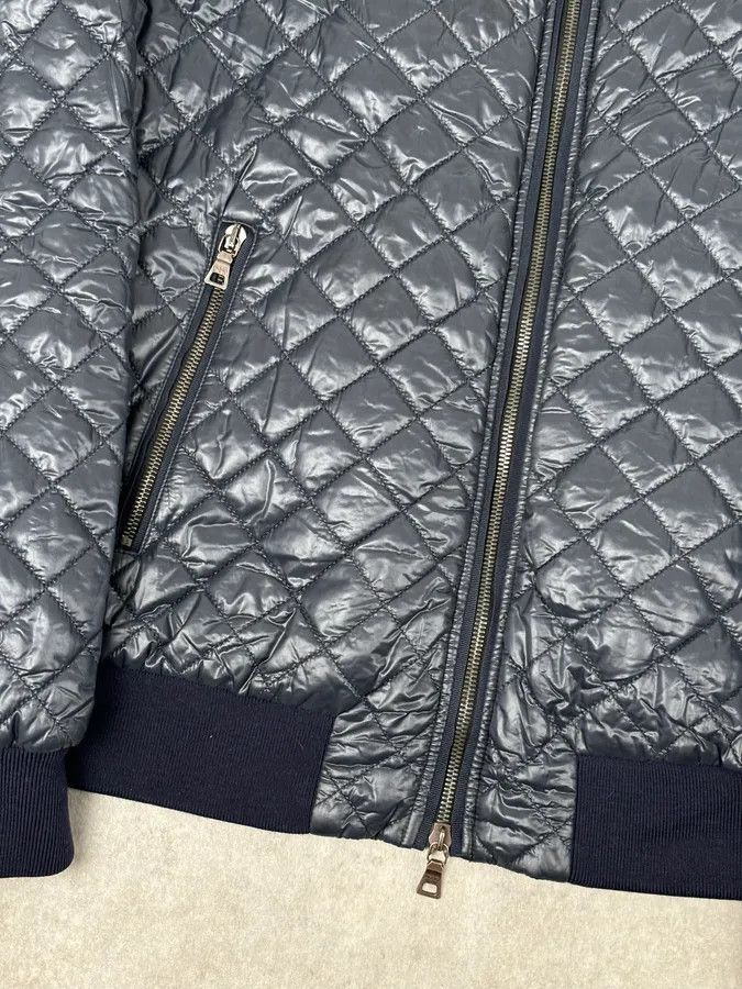 Prada Prada Navy Hooded Quilted Minimalist Puffer Jacket Size US M / EU 48-50 / 2 - 8 Thumbnail