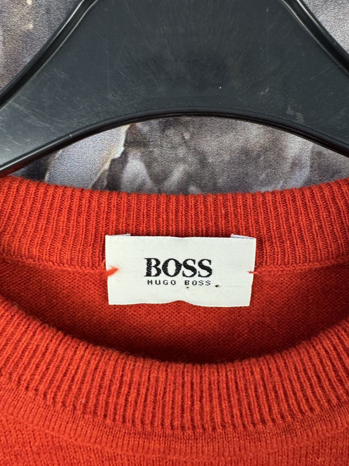 Men’s Hugo Boss Woolen Sweater Pullover Streetwear Size 54