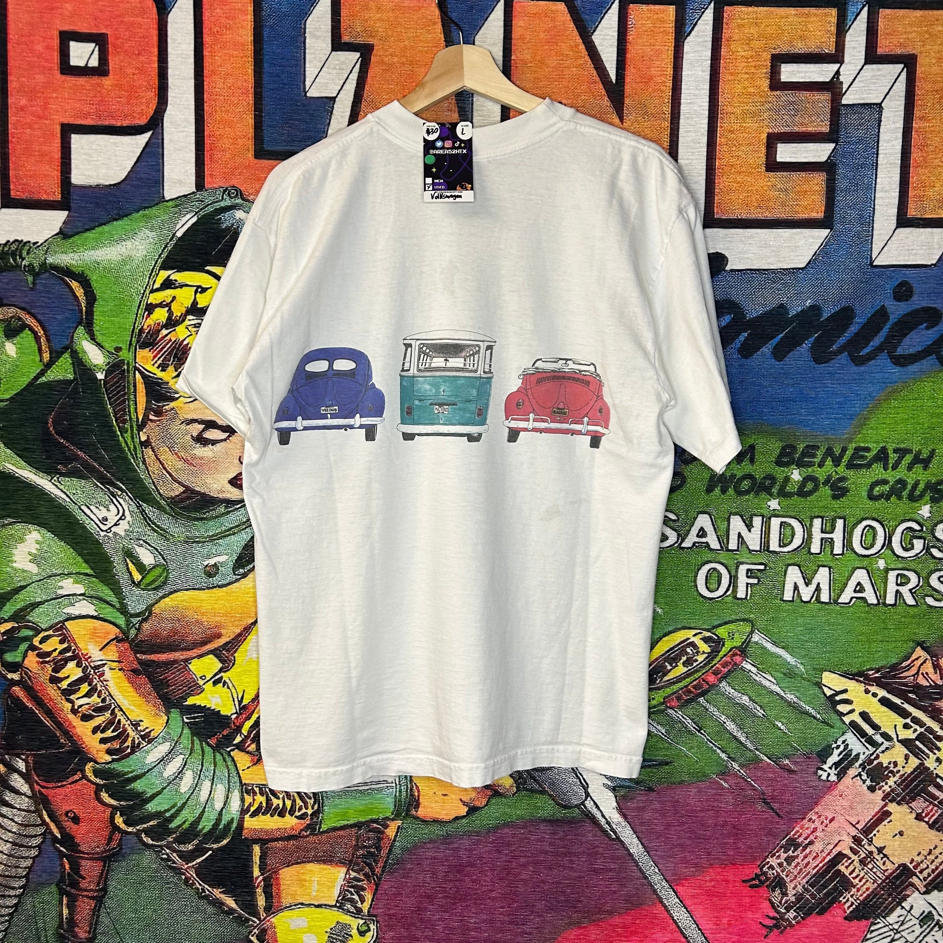 Vintage Vintage 90s Volkswagen Tee Size Large Size US L / EU 52-54 / 3 - 2 Thumbnail