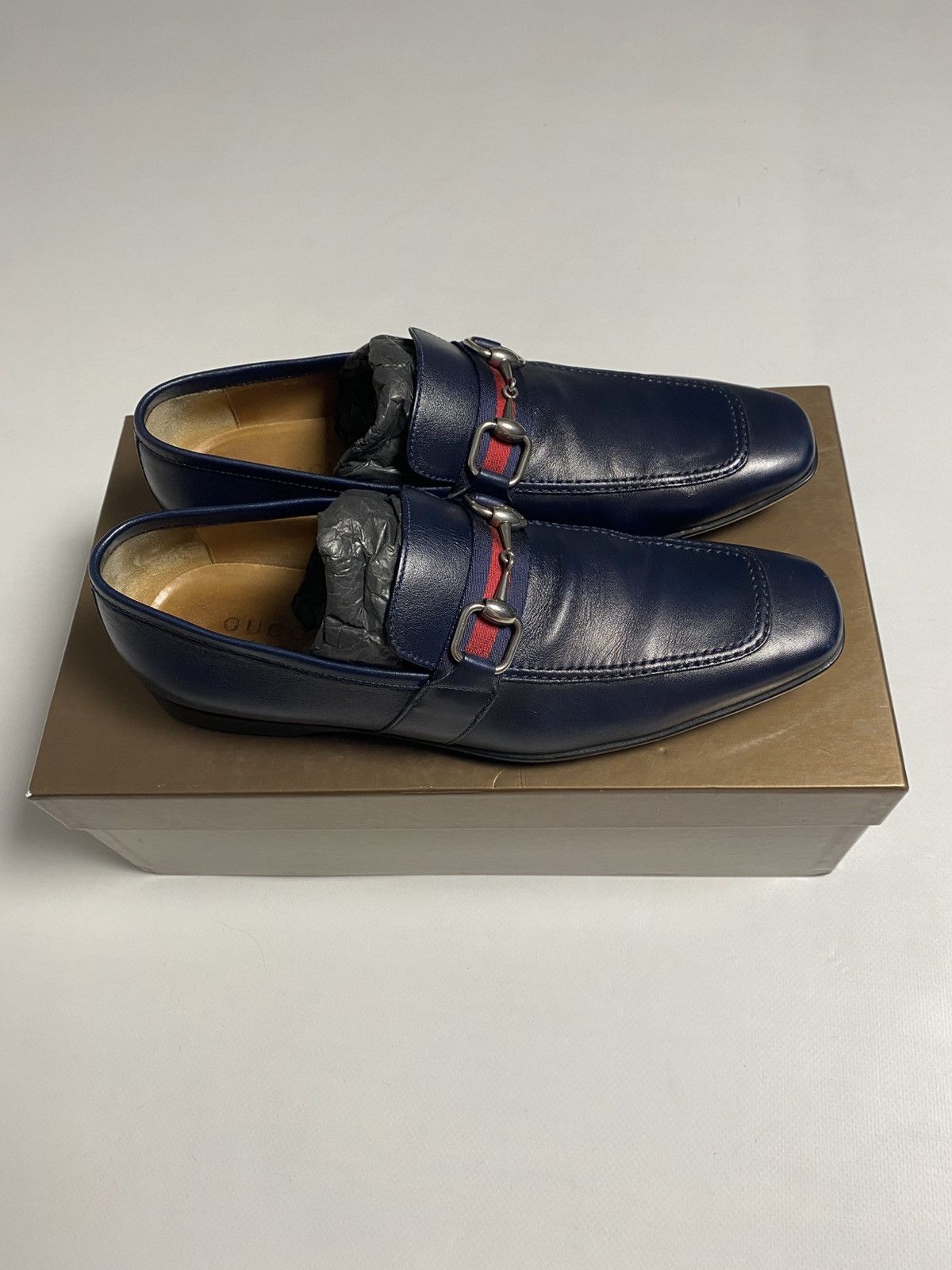 Gucci Gucci Leather Loafers Size US 8.5 / EU 41-42 - 10 Thumbnail