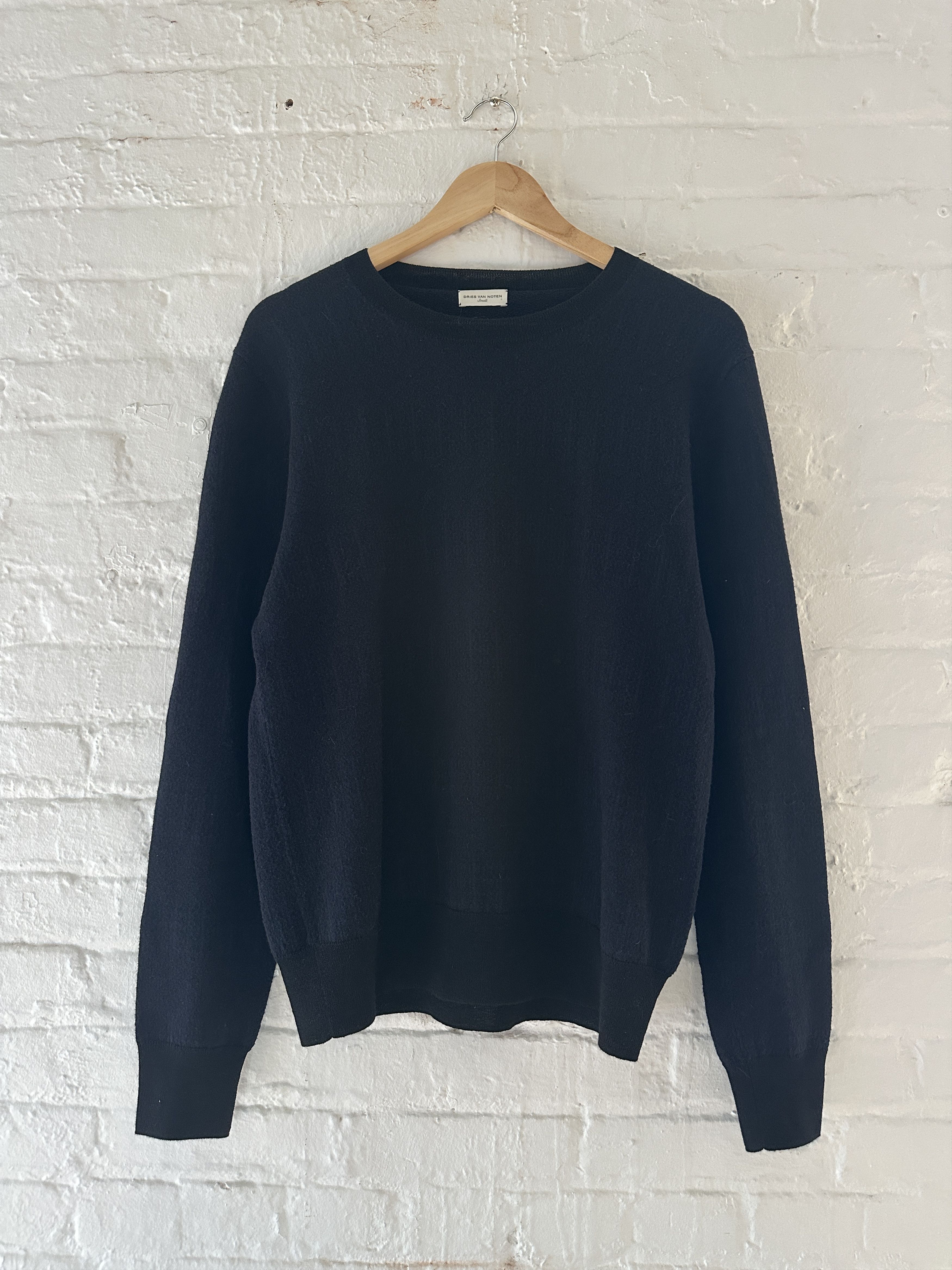 Dries Van Noten Early 90's Knit Zip Cardigan Sweater Jacket | Grailed
